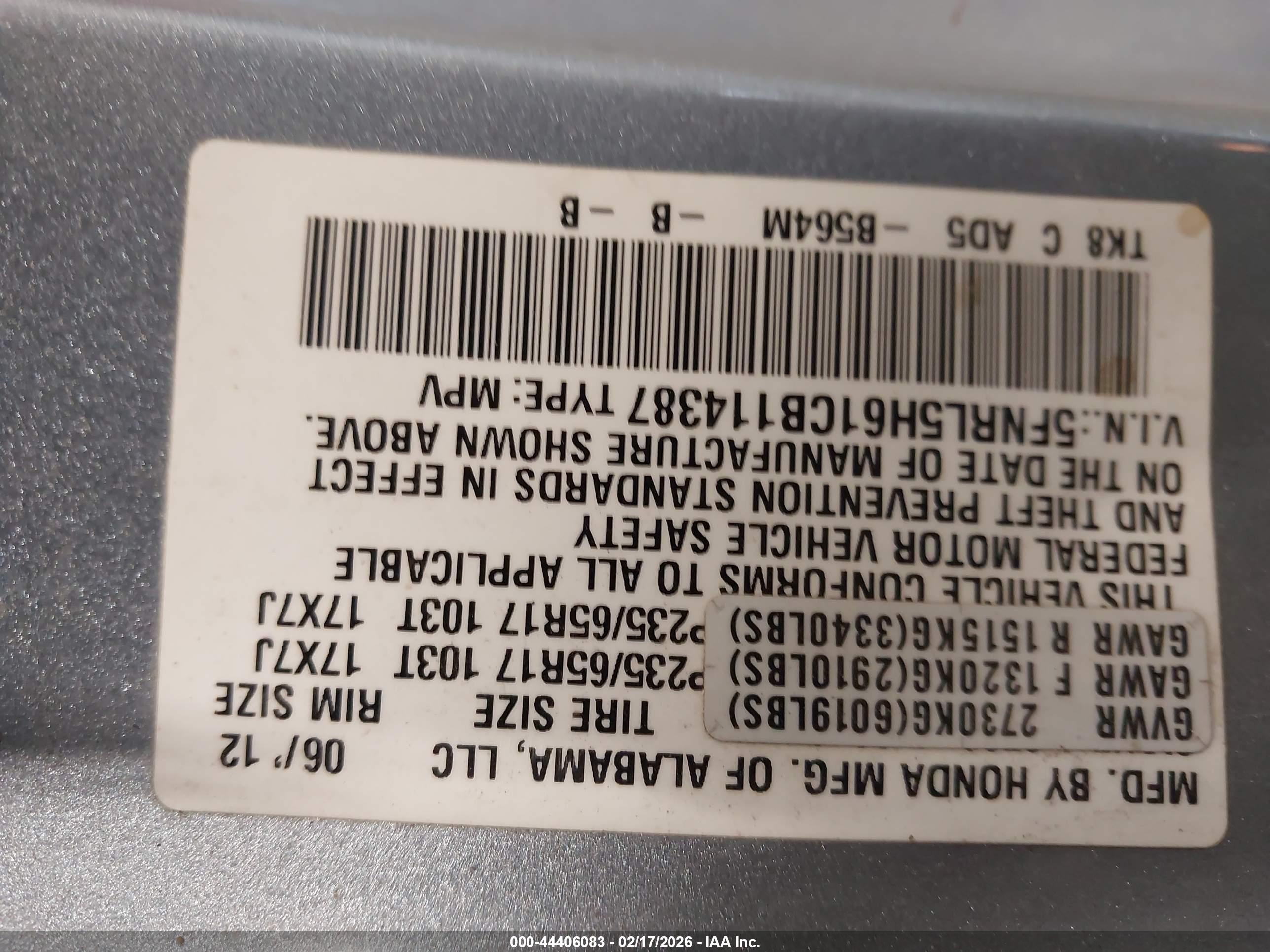 HONDA ODYSSEY image 9