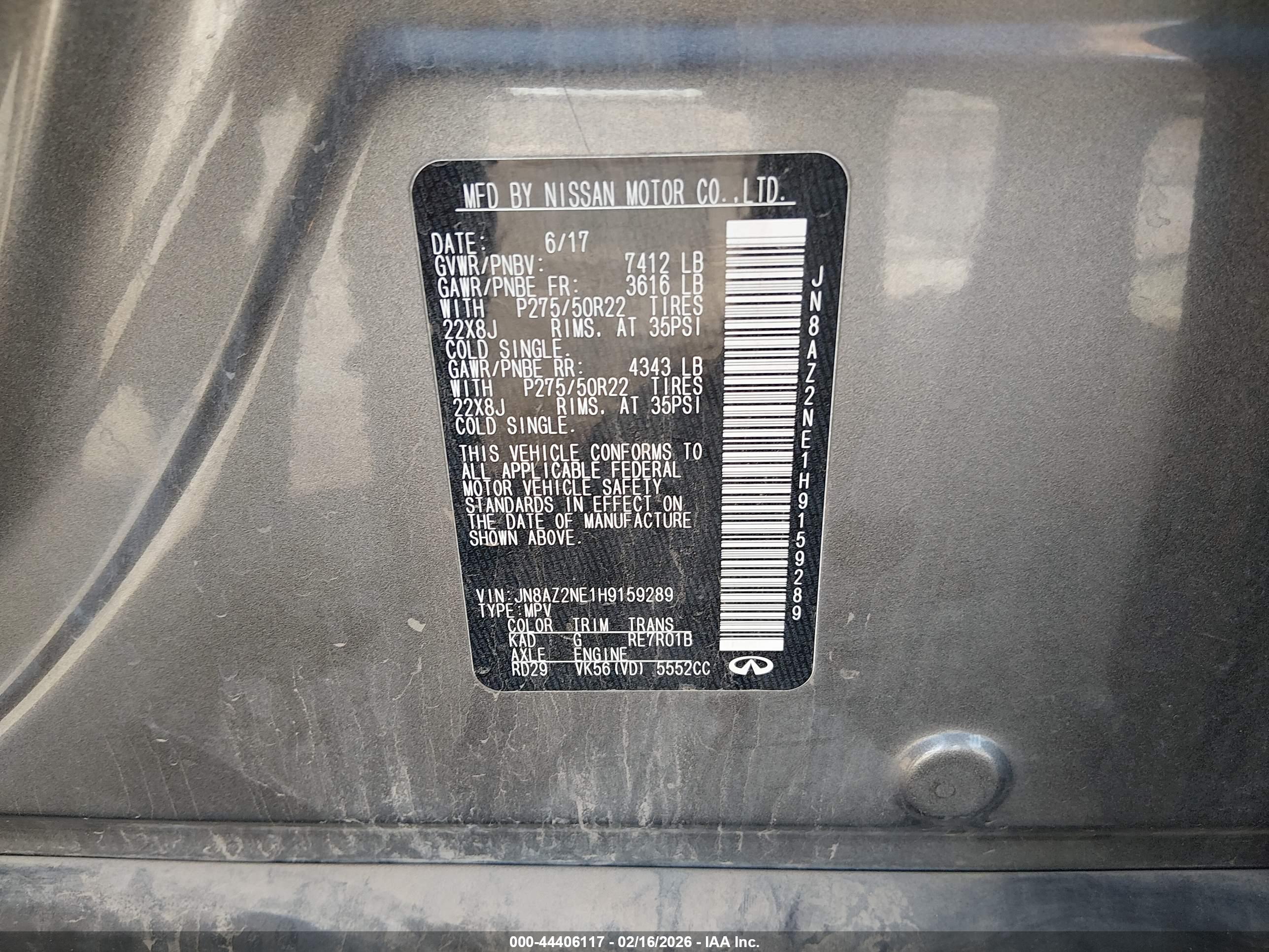 INFINITI QX80 image 9