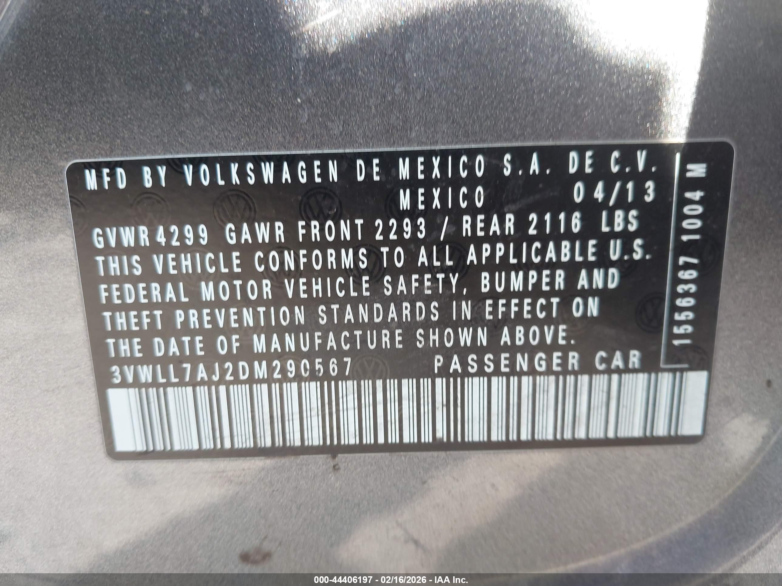 VOLKSWAGEN JETTA image 9