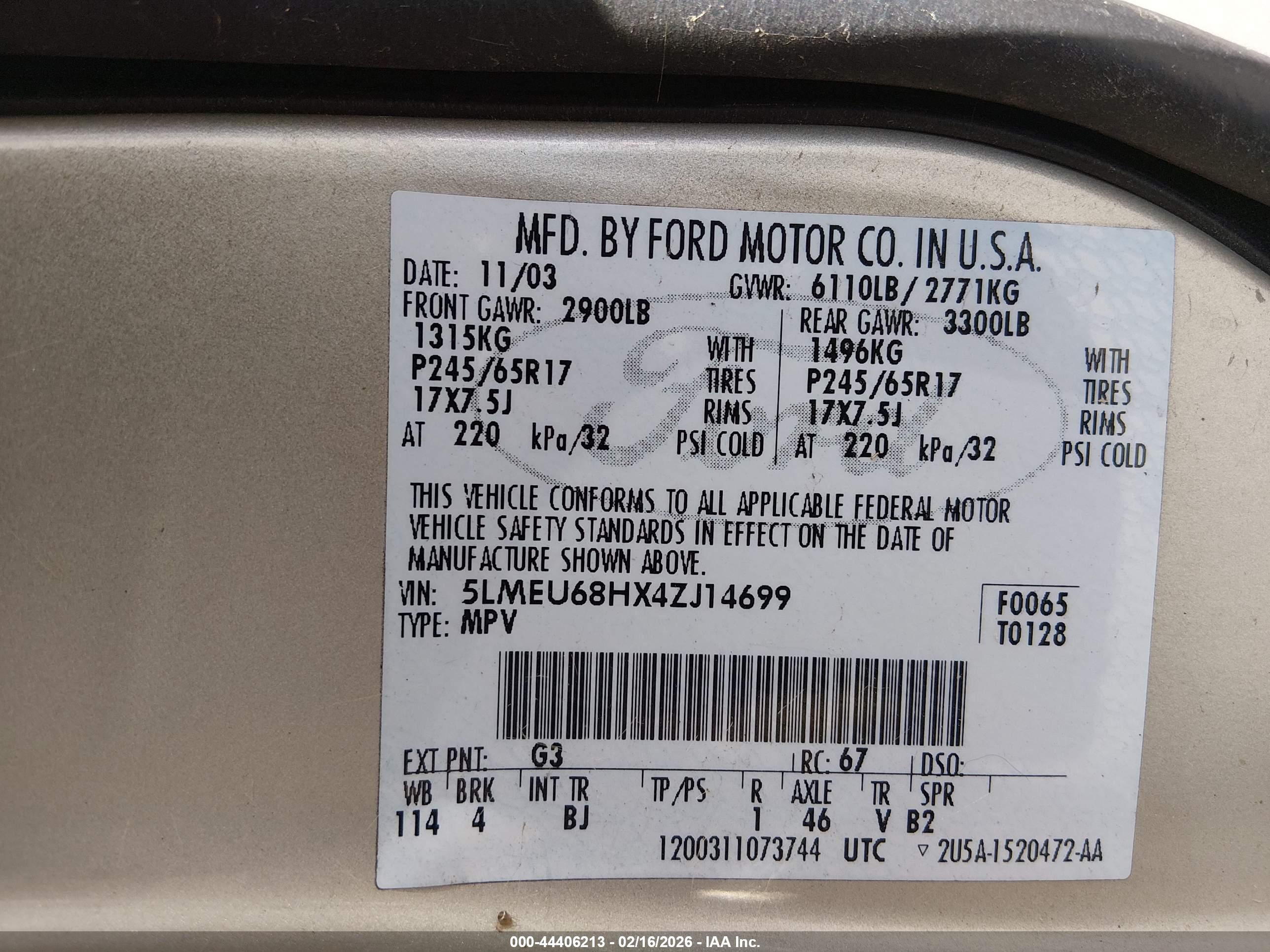 LINCOLN AVIATOR image 9