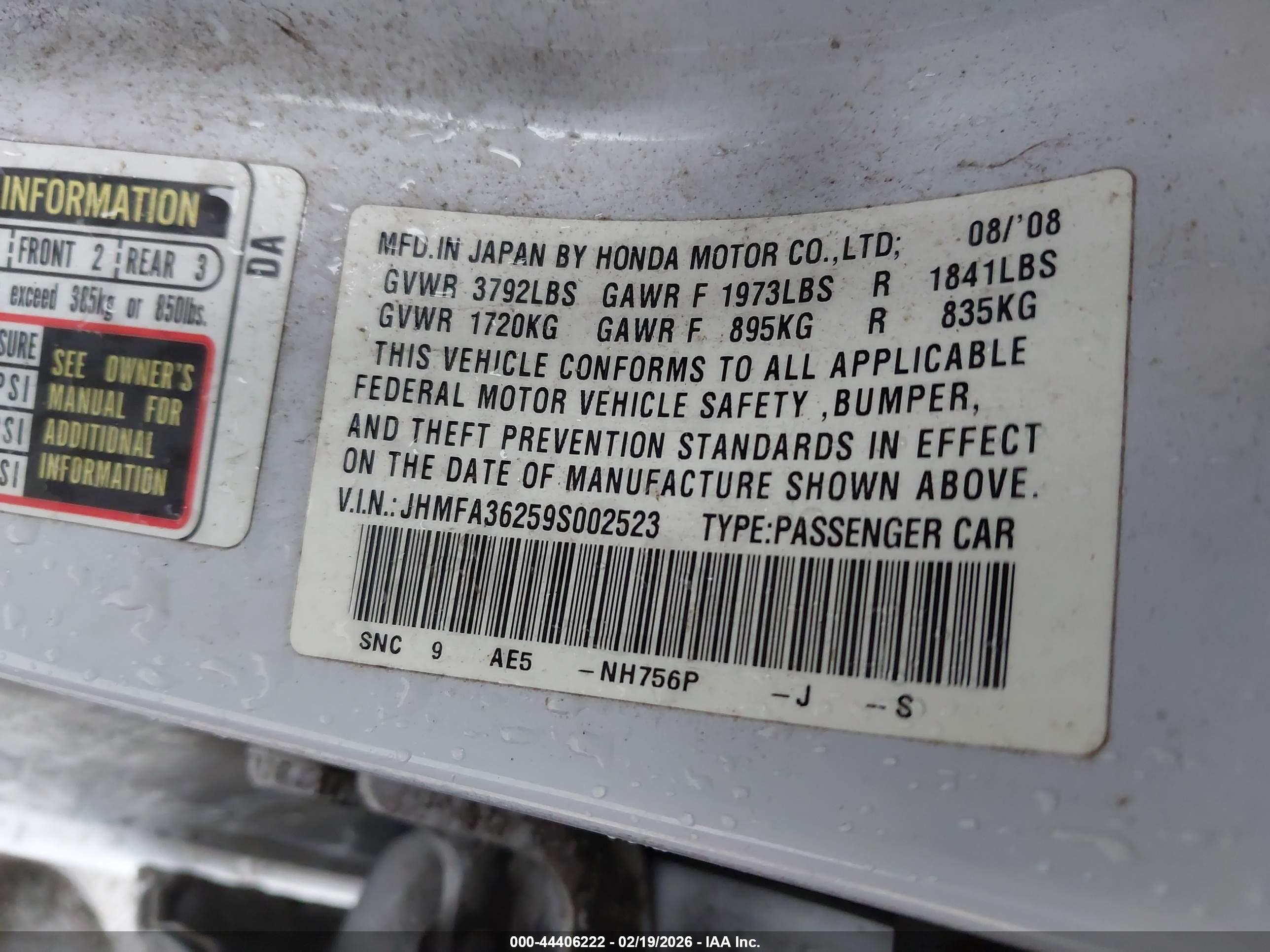 HONDA CIVIC image 9