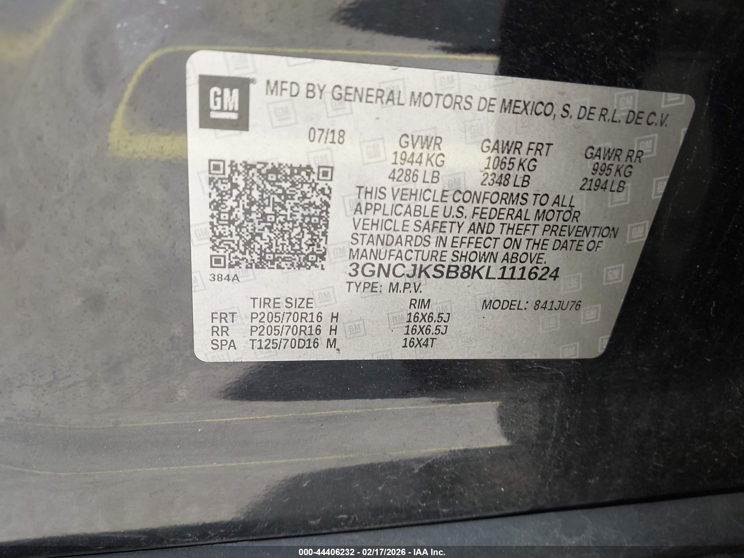 CHEVROLET TRAX image 9