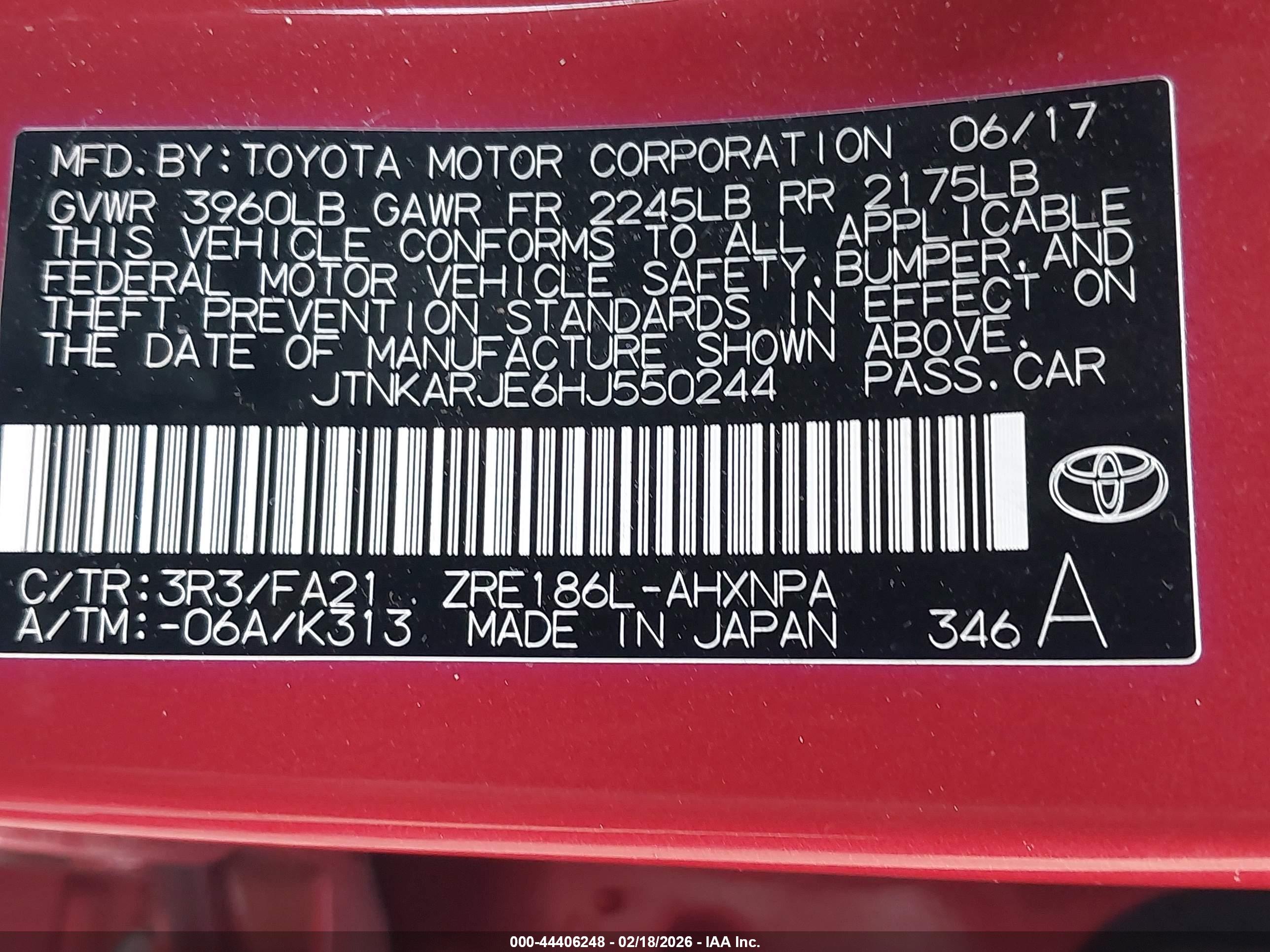 TOYOTA COROLLA image 9