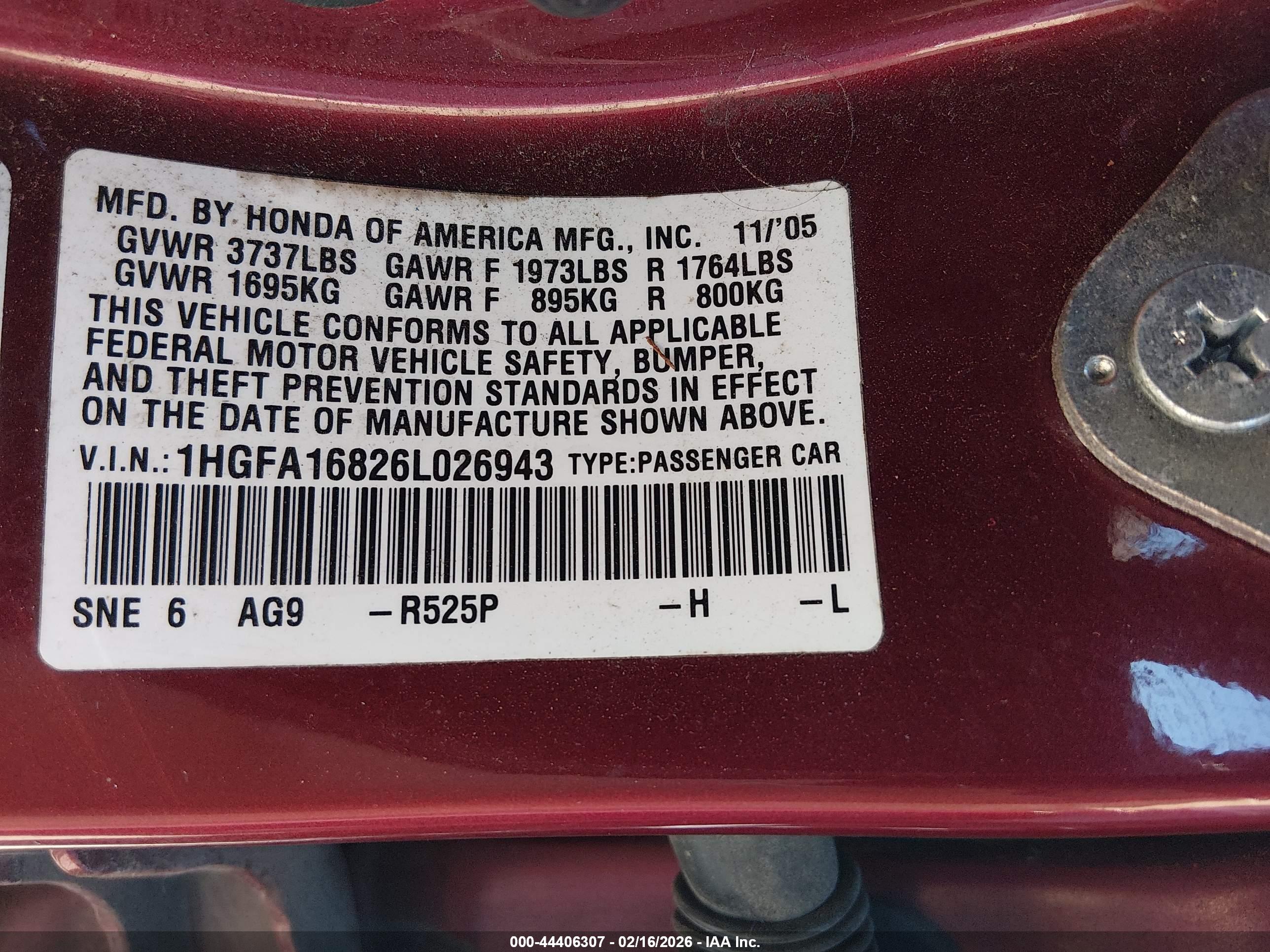 HONDA CIVIC image 9