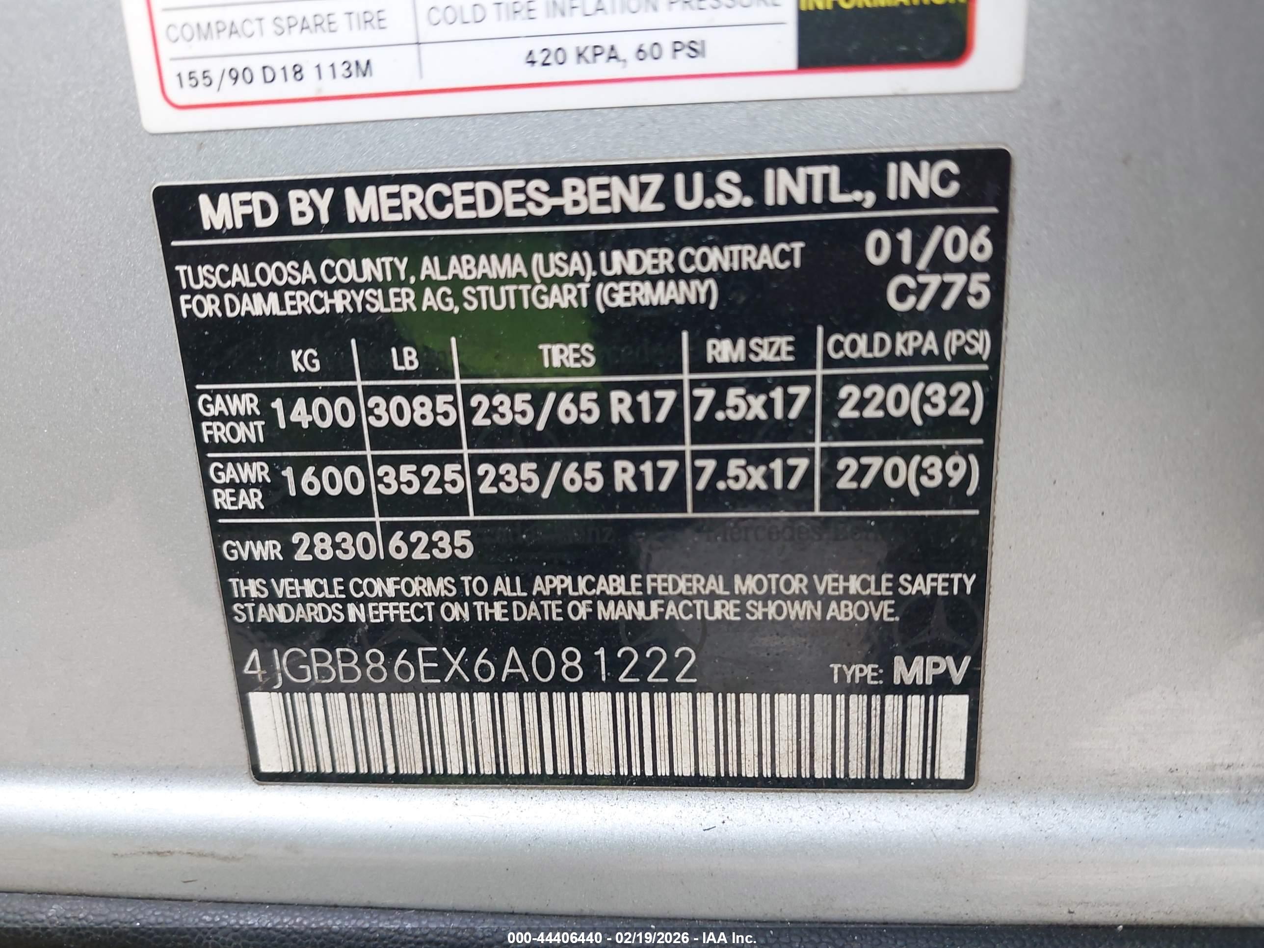 MERCEDES-BENZ ML image 9