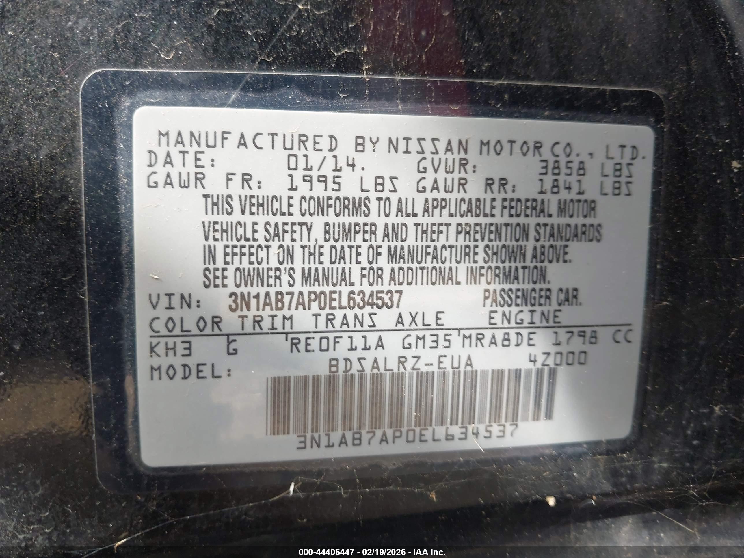 NISSAN SENTRA image 9