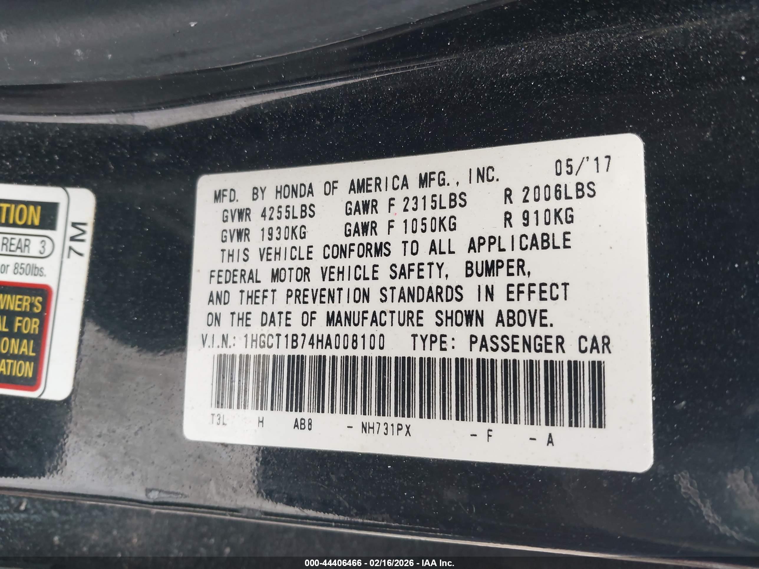 HONDA ACCORD image 9