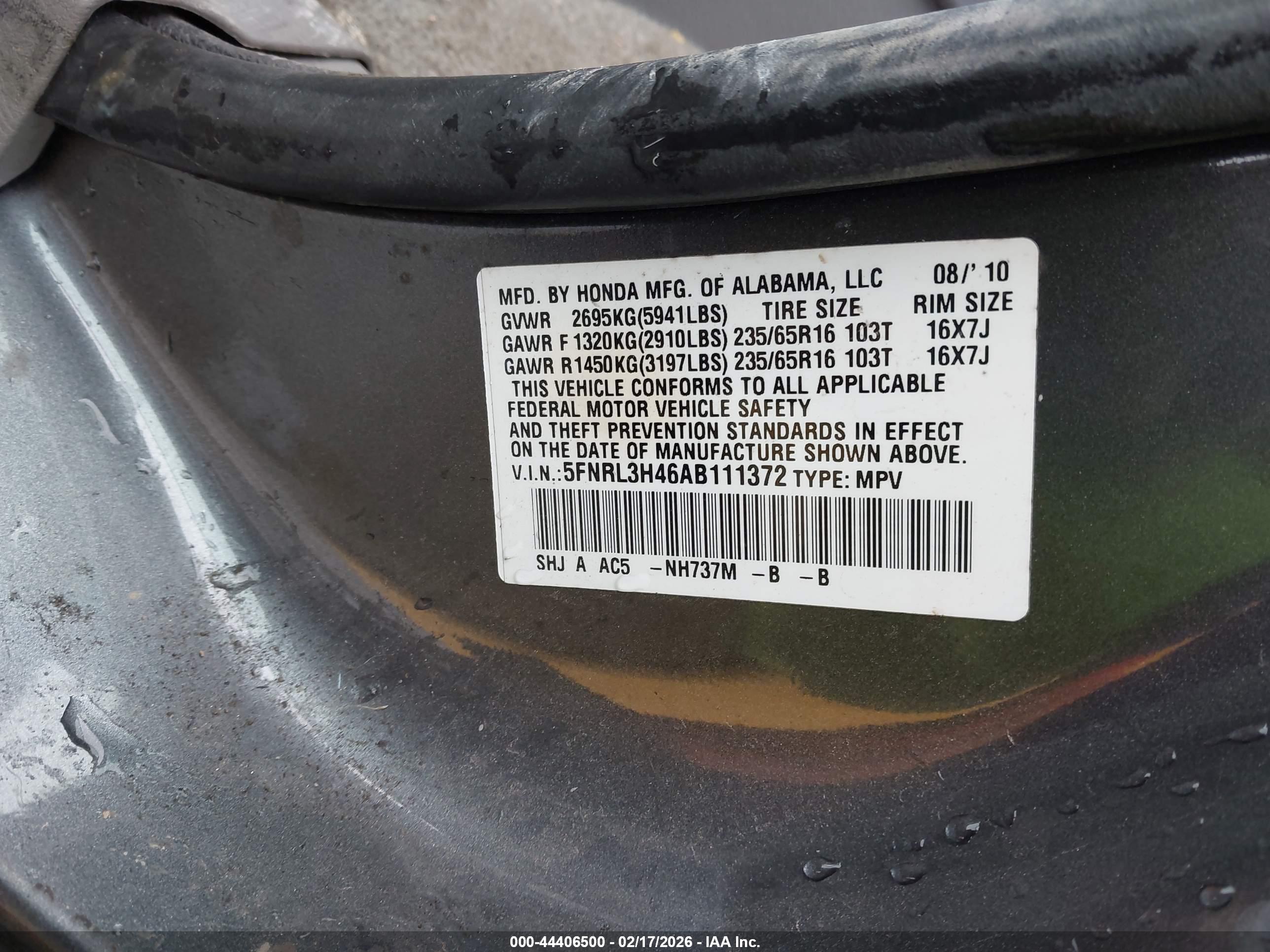 HONDA ODYSSEY image 9