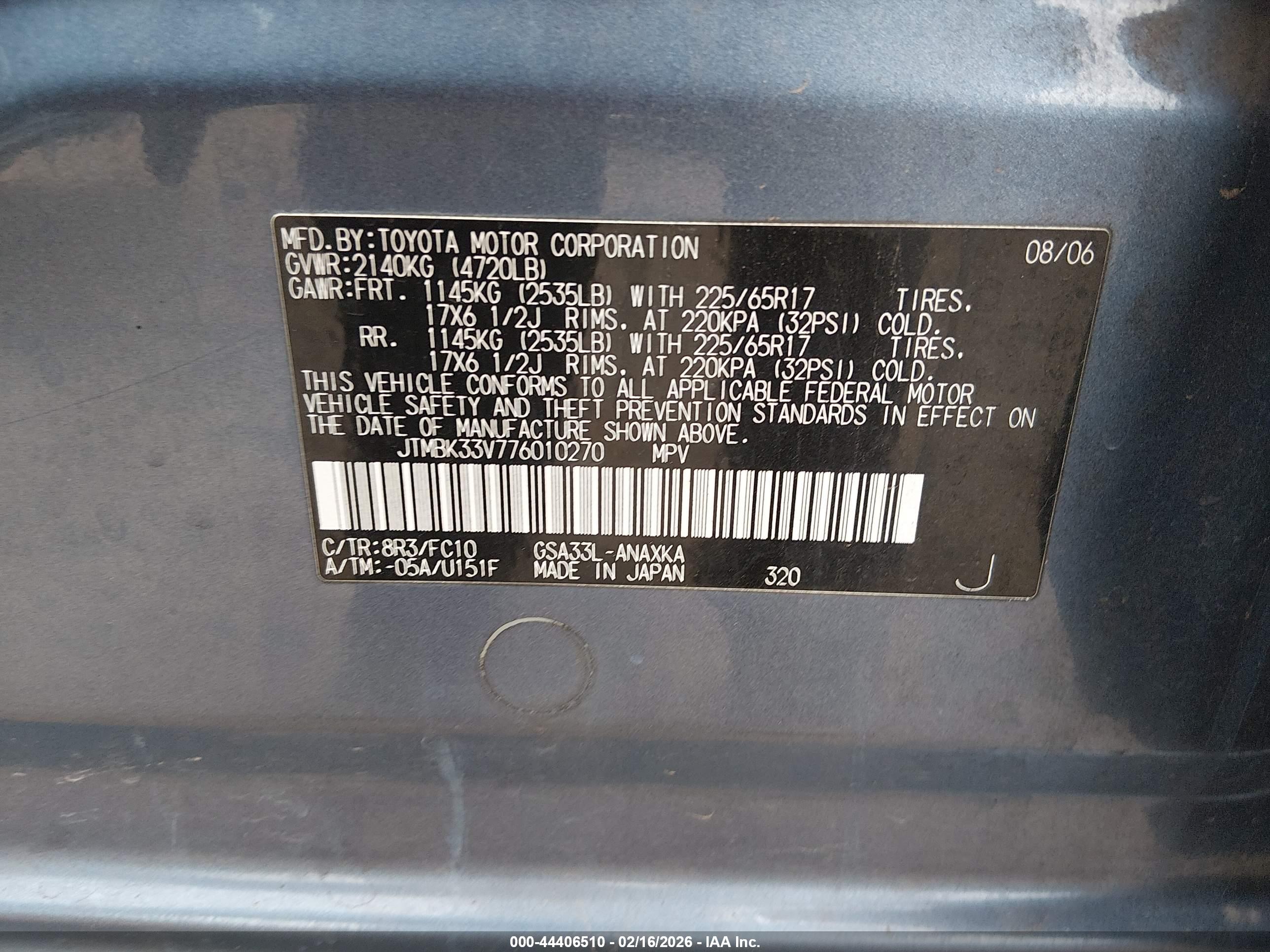 TOYOTA RAV4 image 9