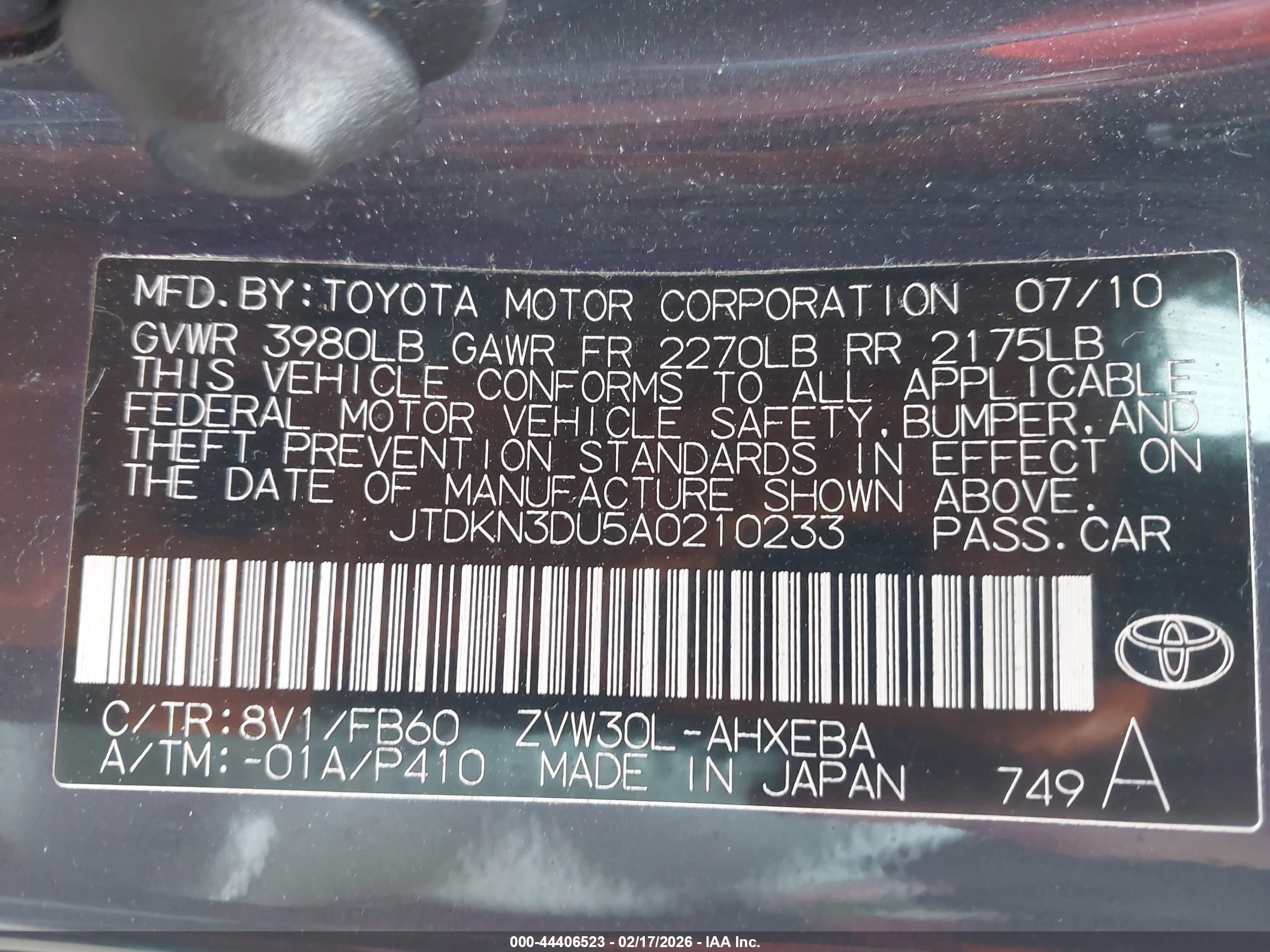 TOYOTA PRIUS image 9