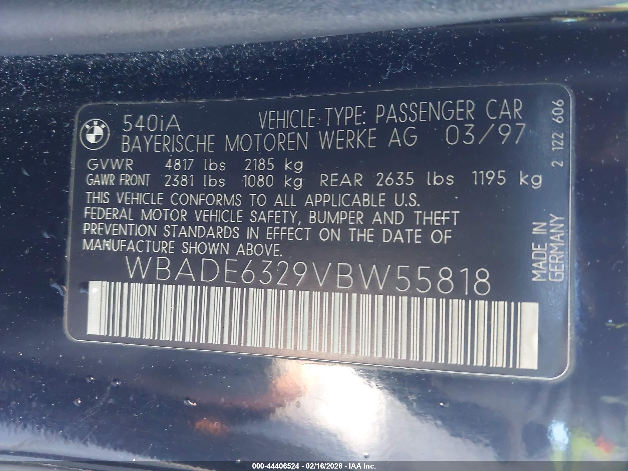 BMW 540IA image 9