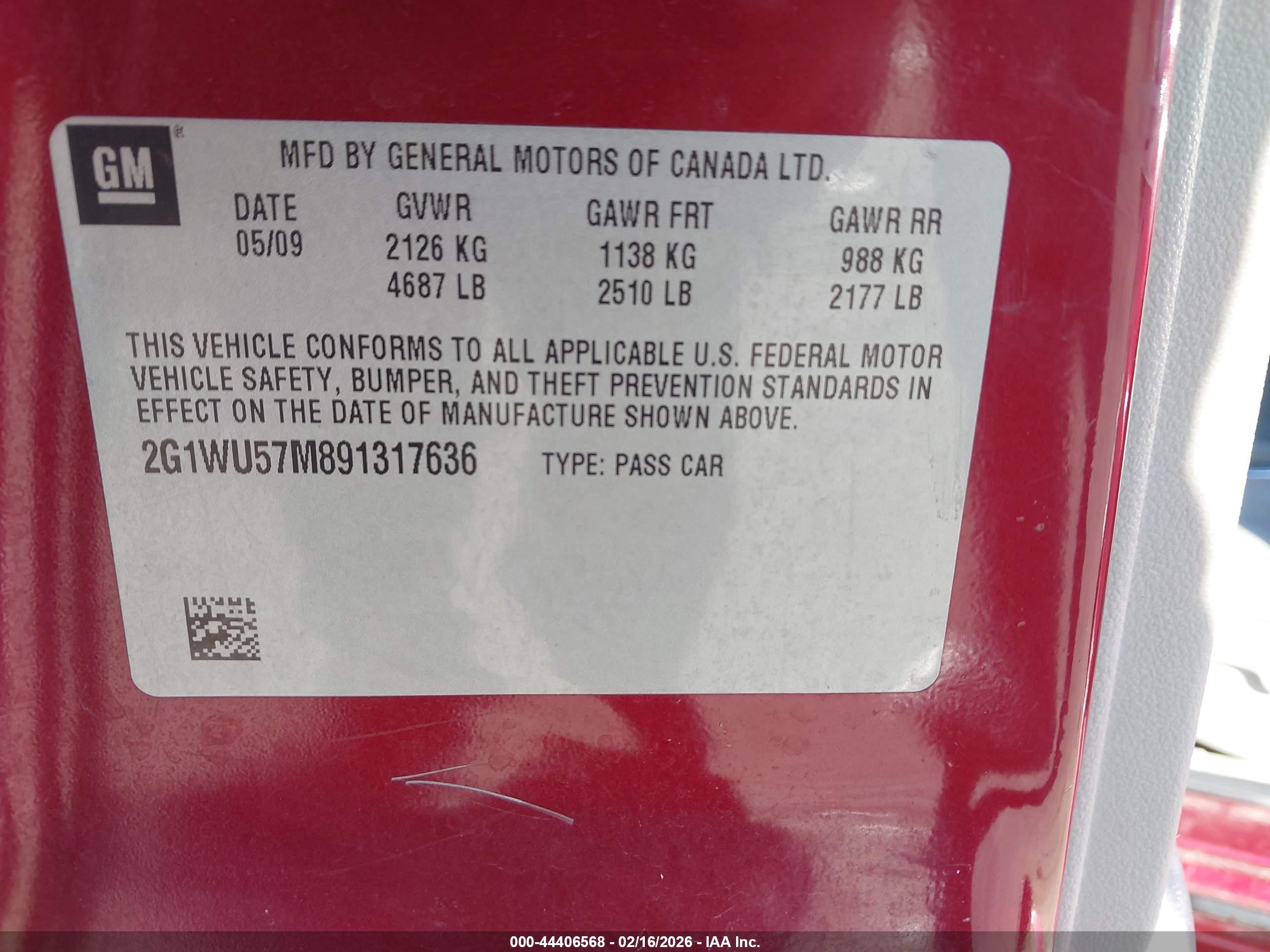 CHEVROLET IMPALA image 9
