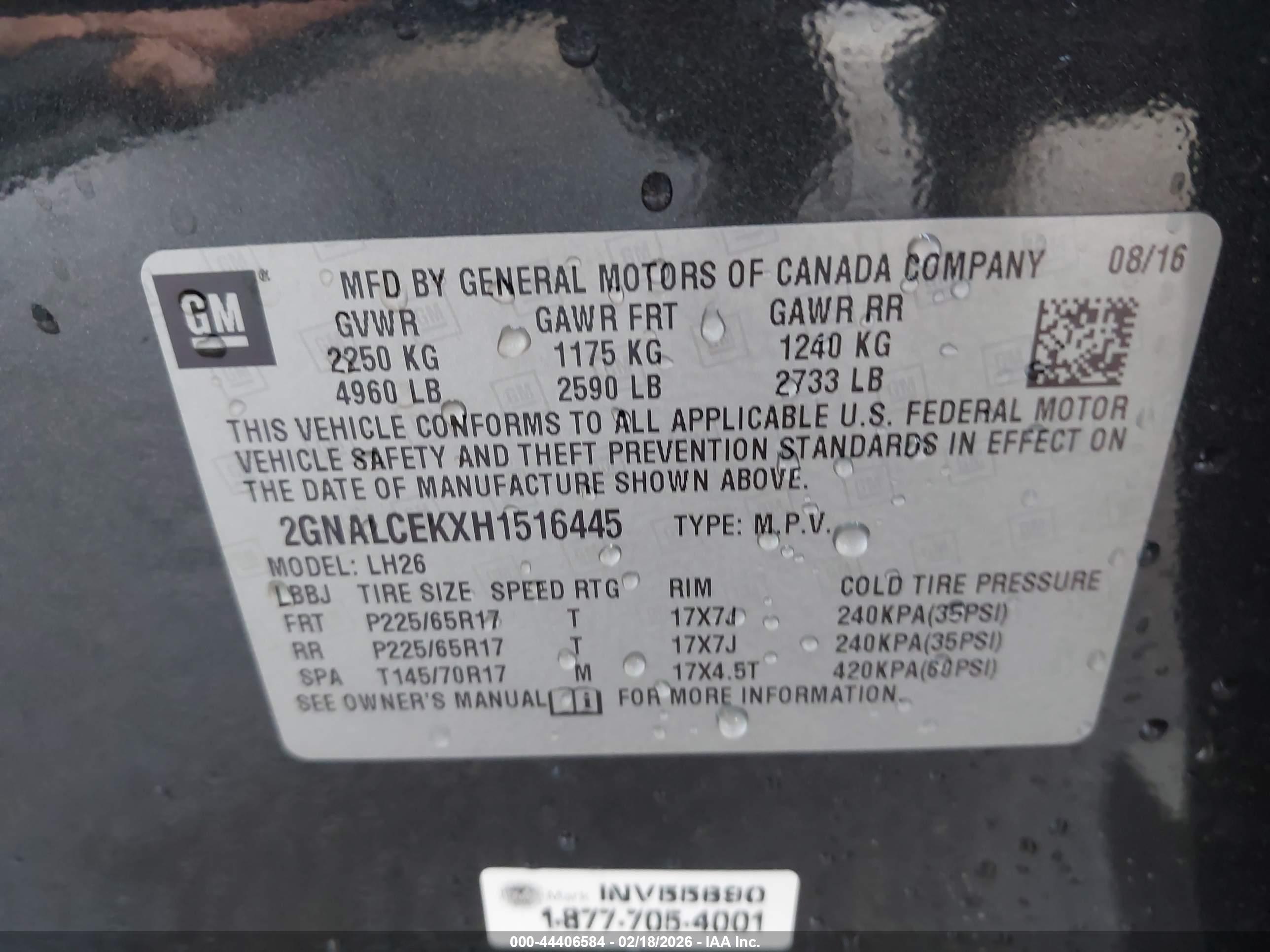 CHEVROLET EQUINOX image 9