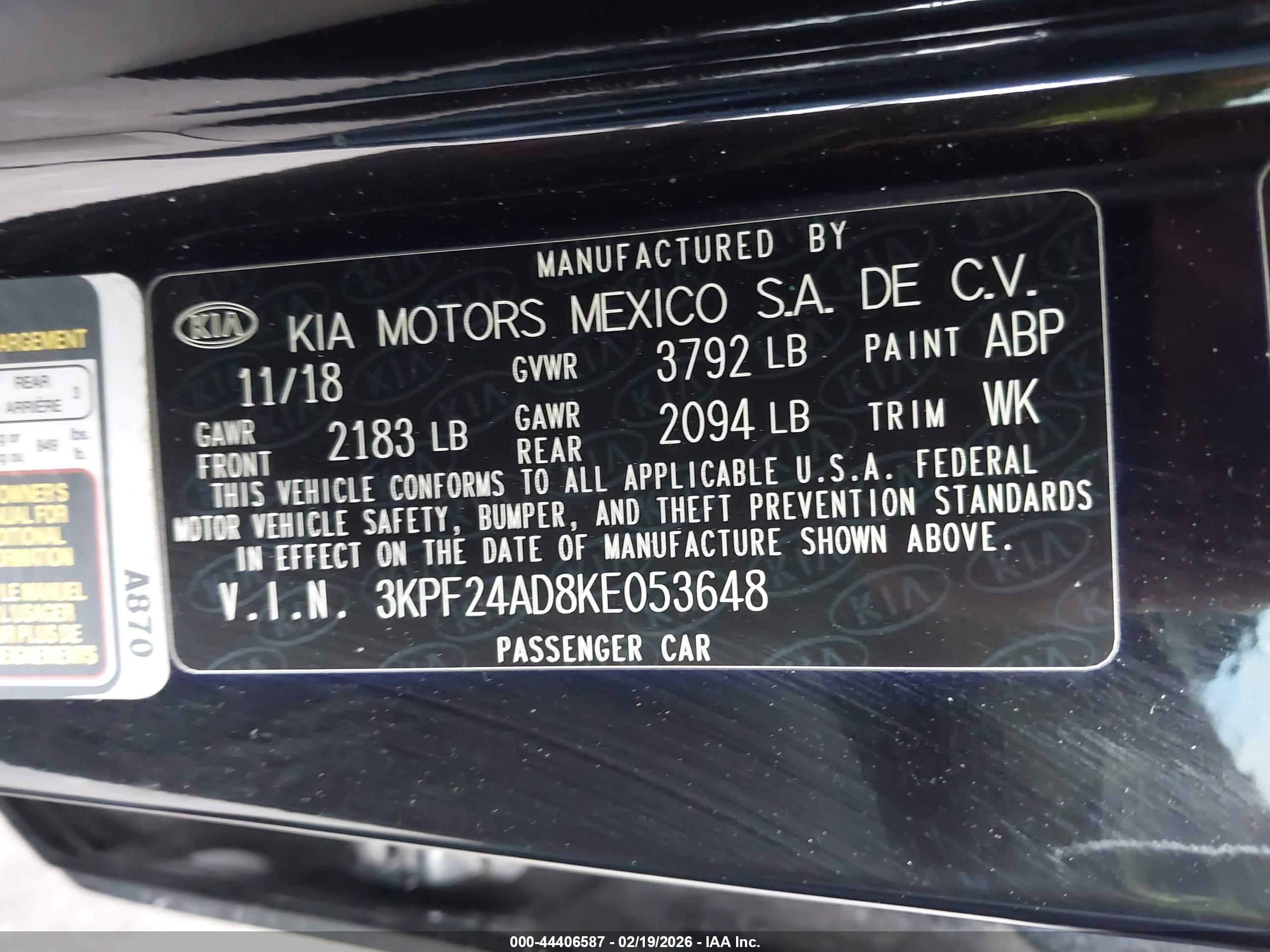 KIA FORTE image 9