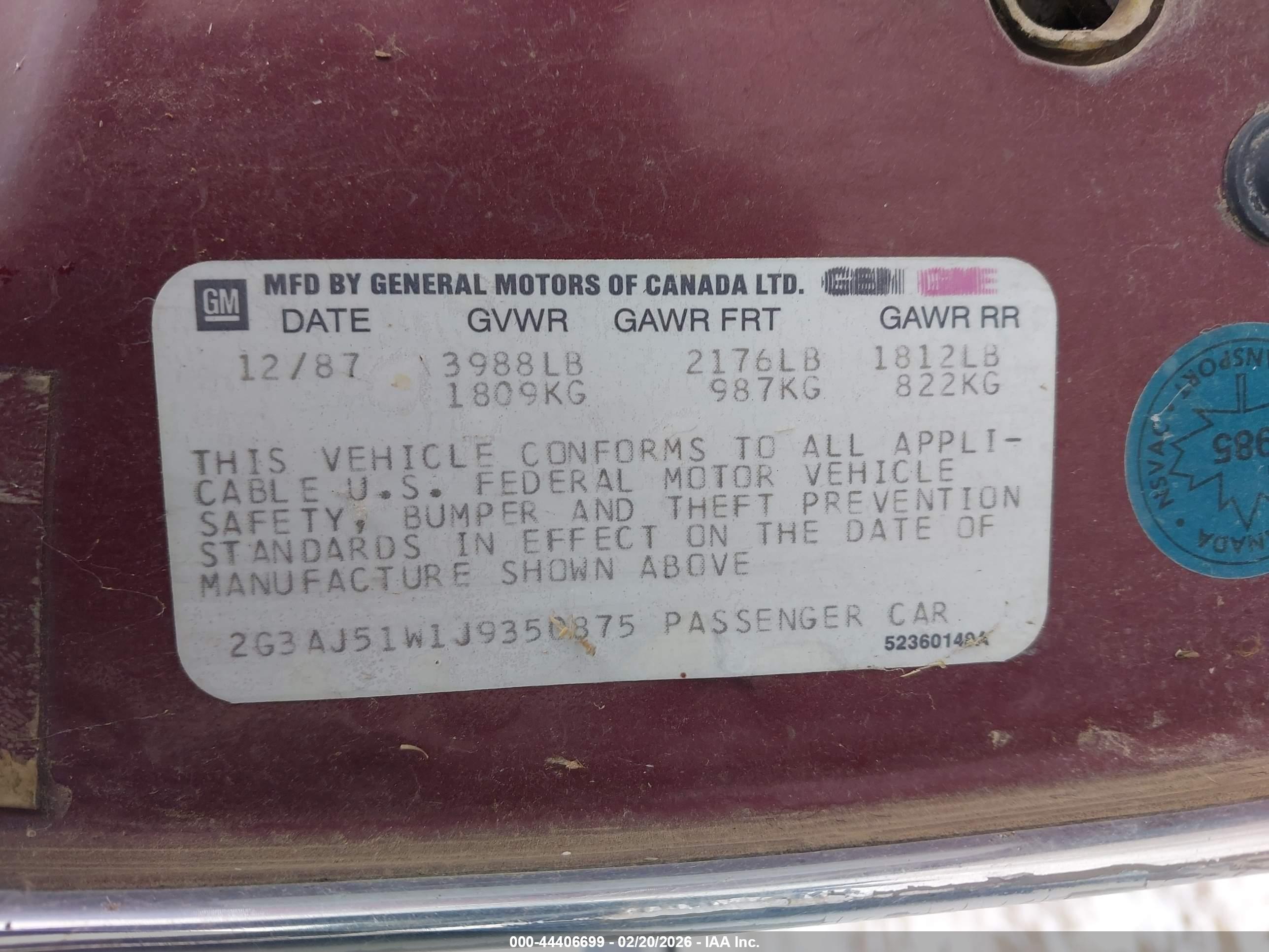 OLDSMOBILE CUTLASS image 9