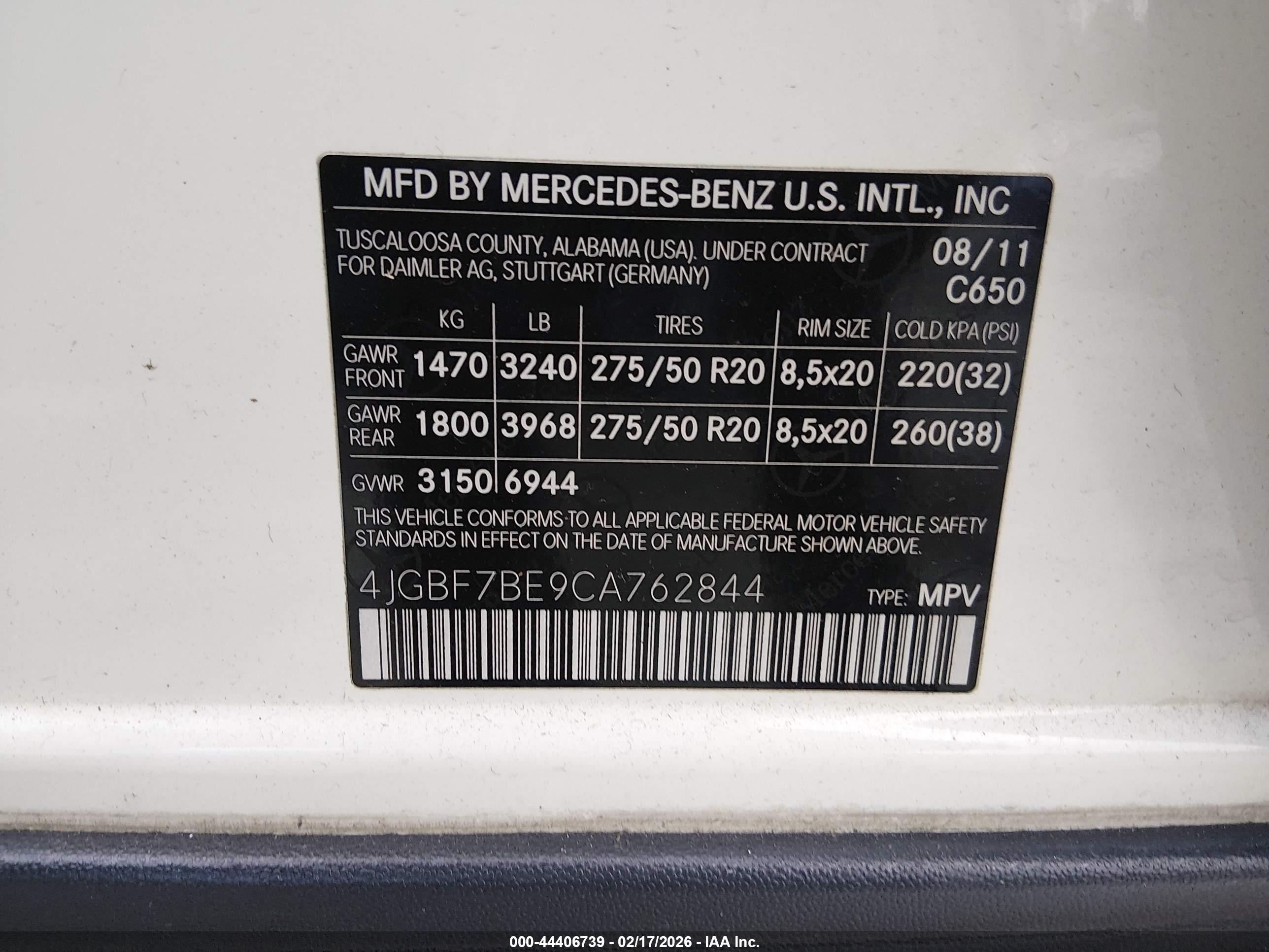 MERCEDES-BENZ GL image 9