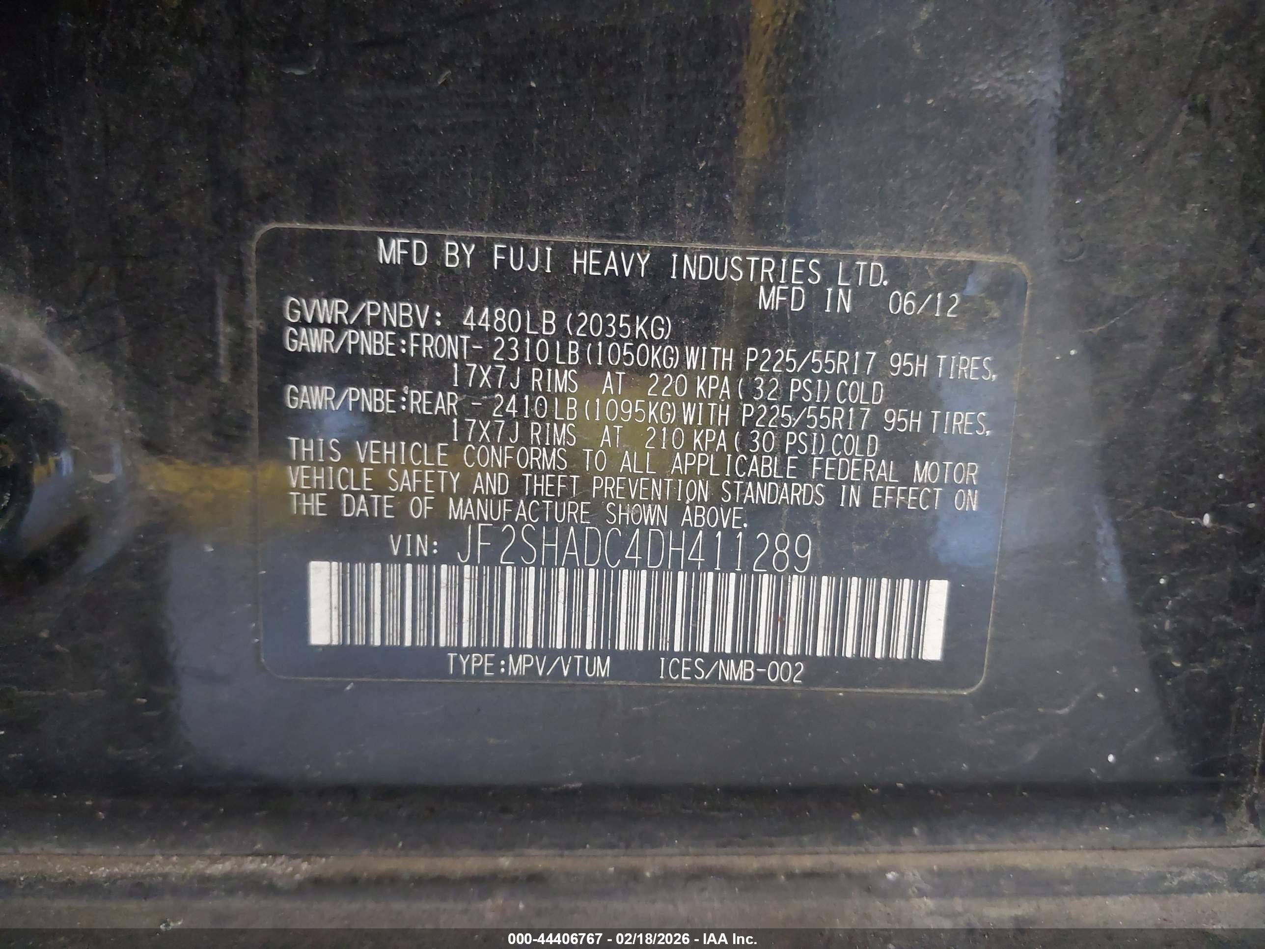 SUBARU FORESTER image 9