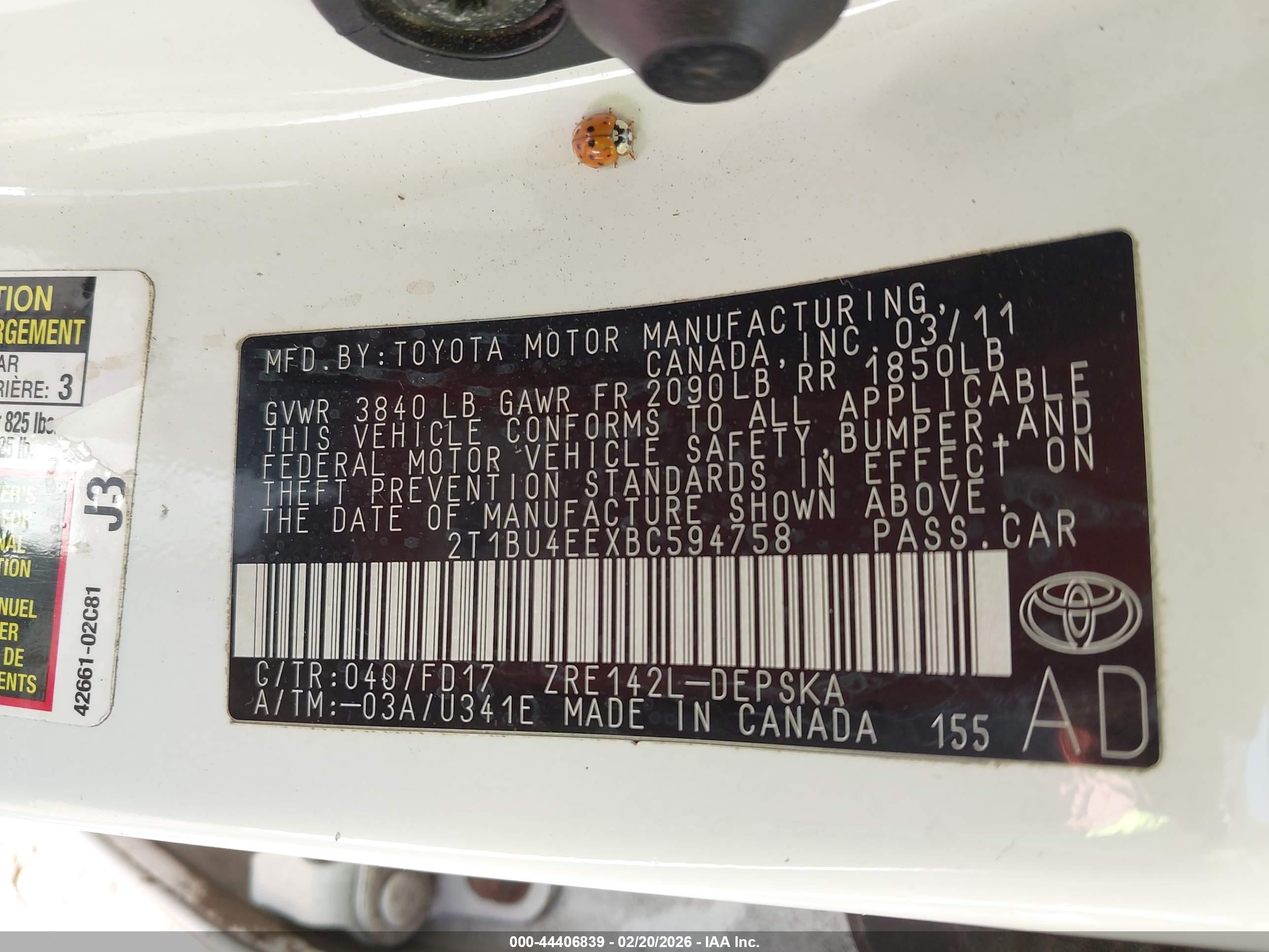 TOYOTA COROLLA image 9