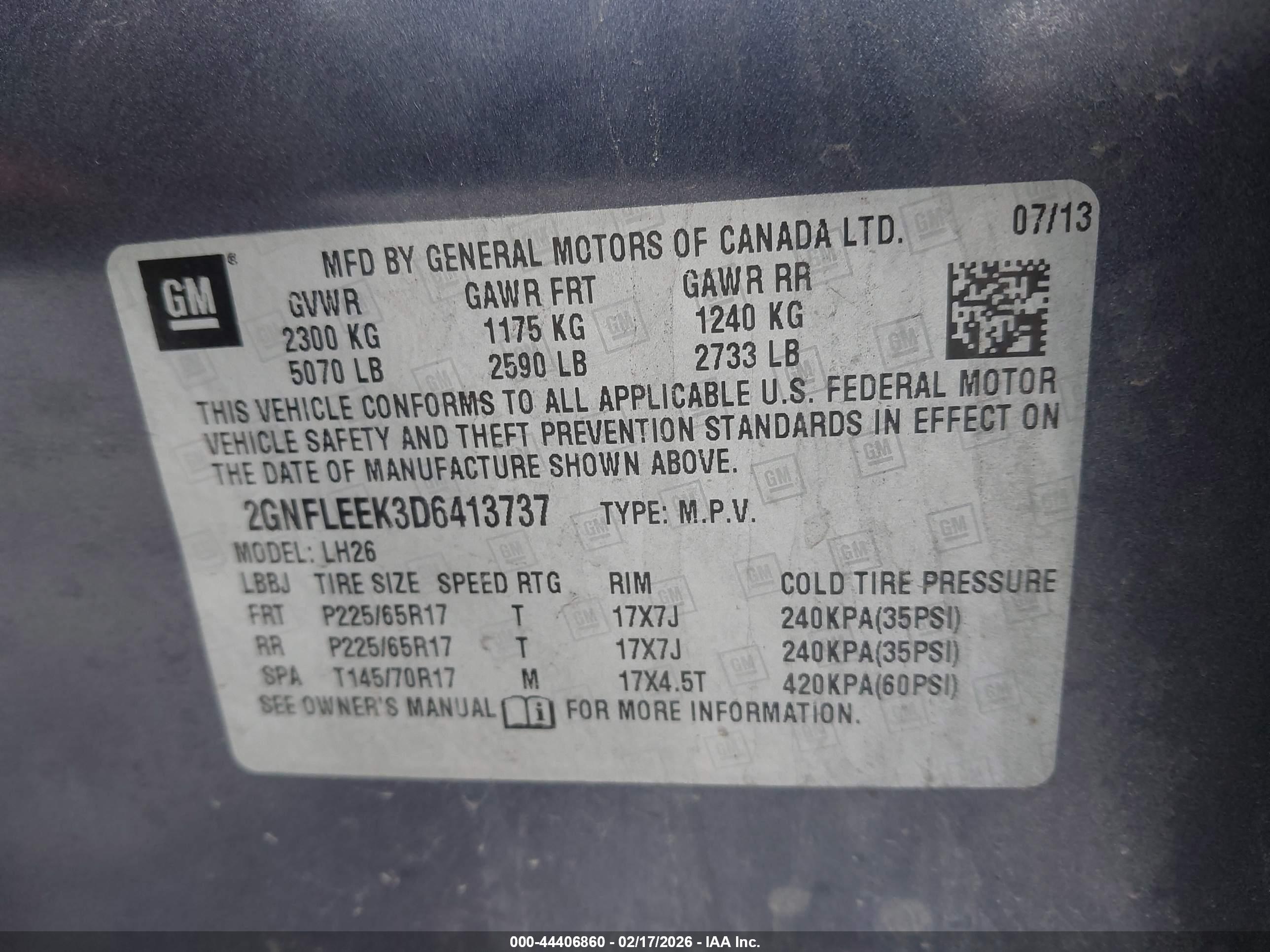 CHEVROLET EQUINOX image 9