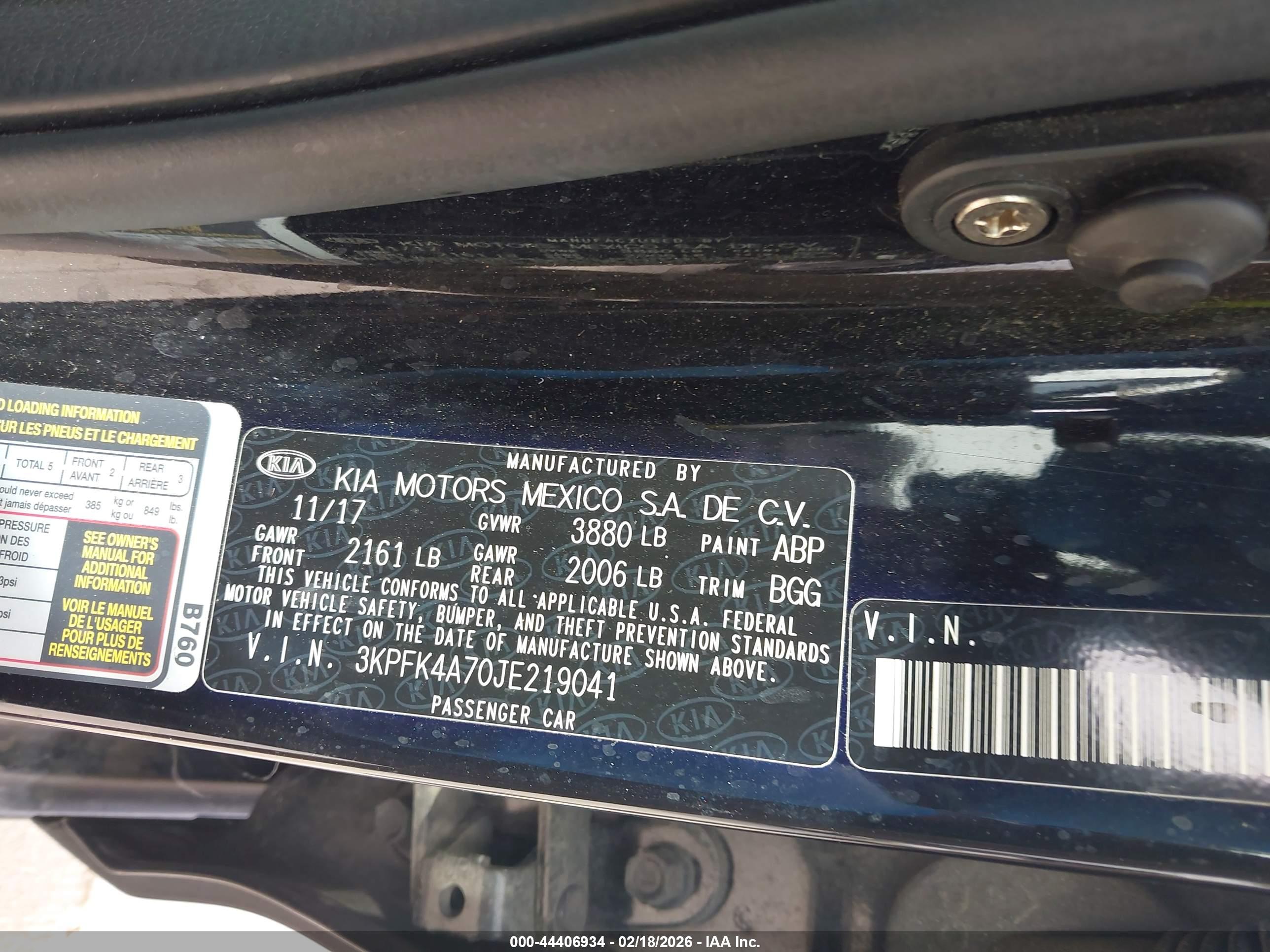 KIA FORTE image 9