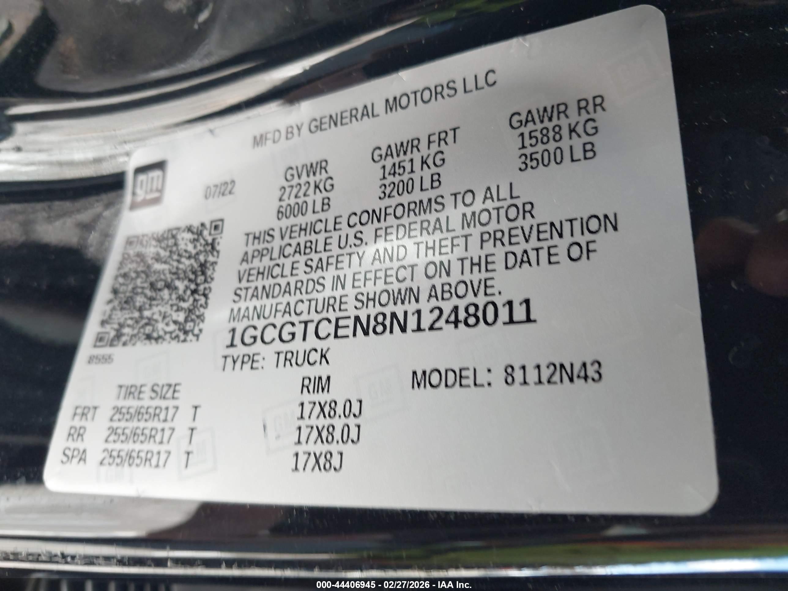 CHEVROLET COLORADO image 9