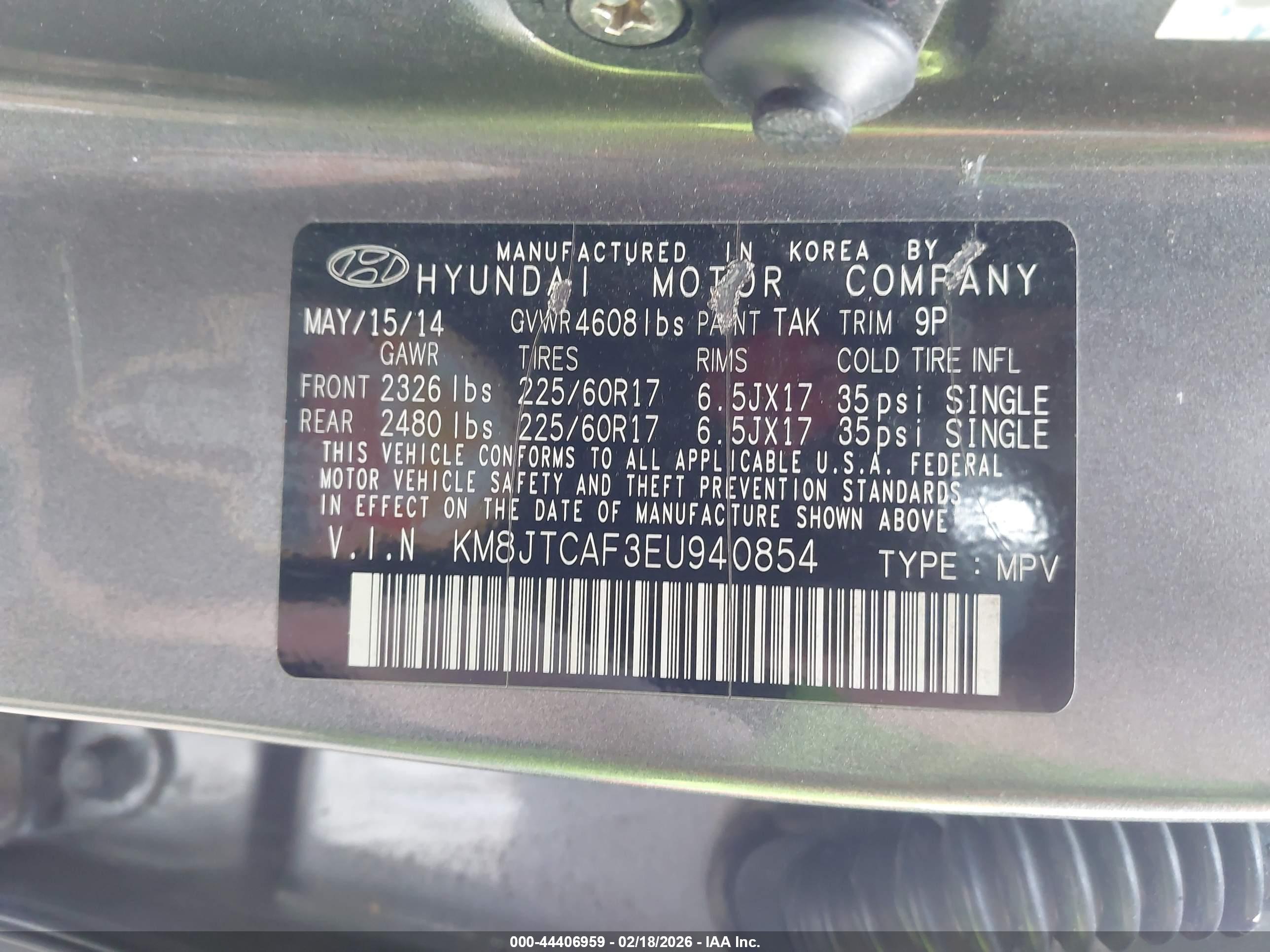 HYUNDAI TUCSON image 9