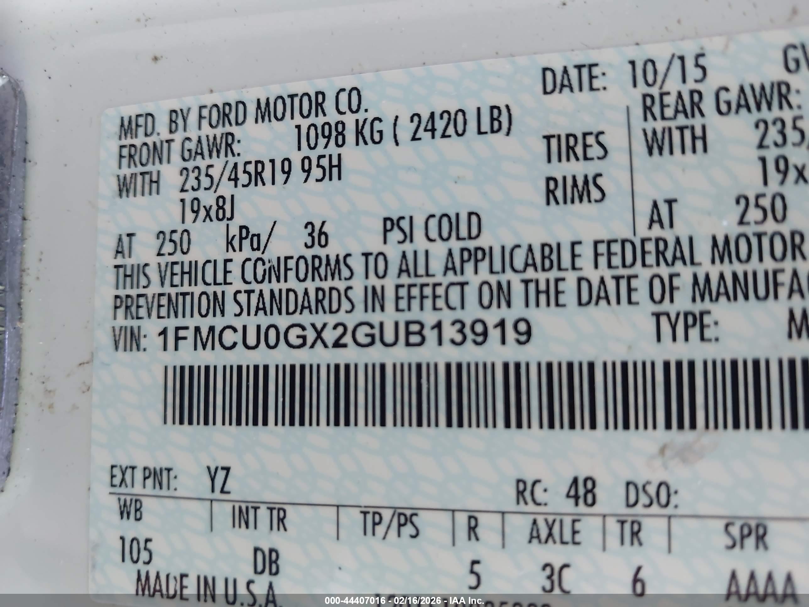 FORD ESCAPE image 9