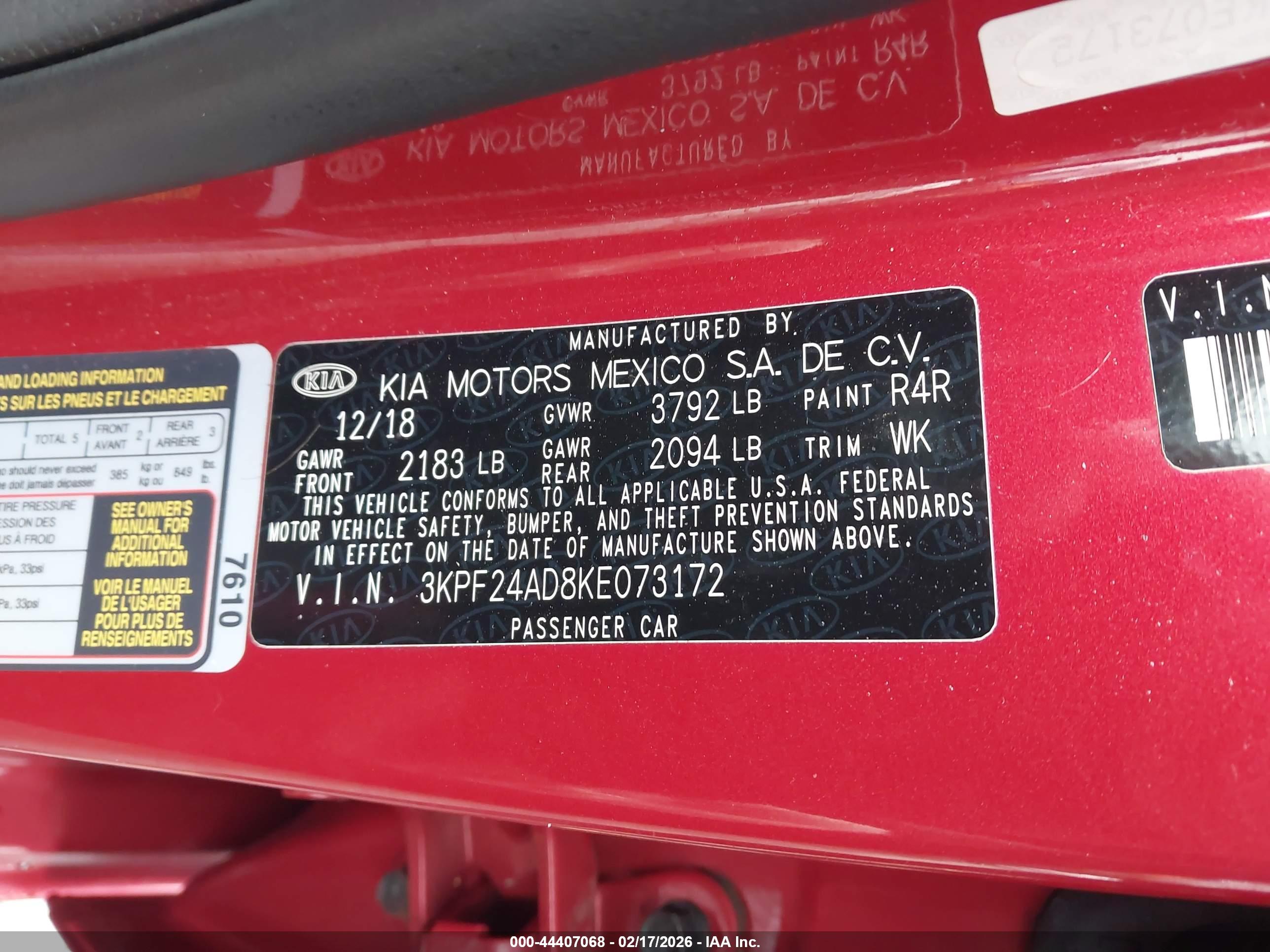 KIA FORTE image 9