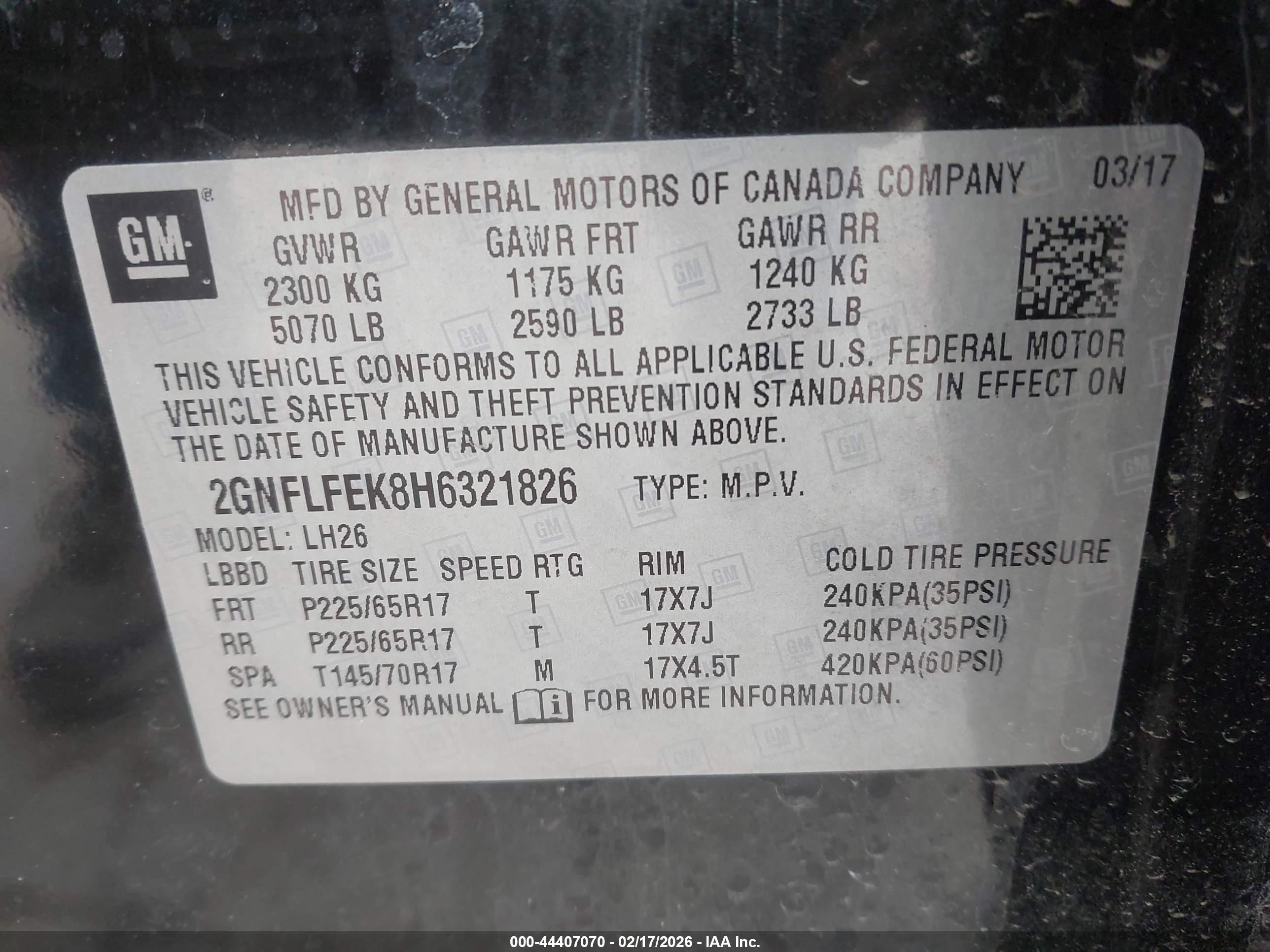 CHEVROLET EQUINOX image 9