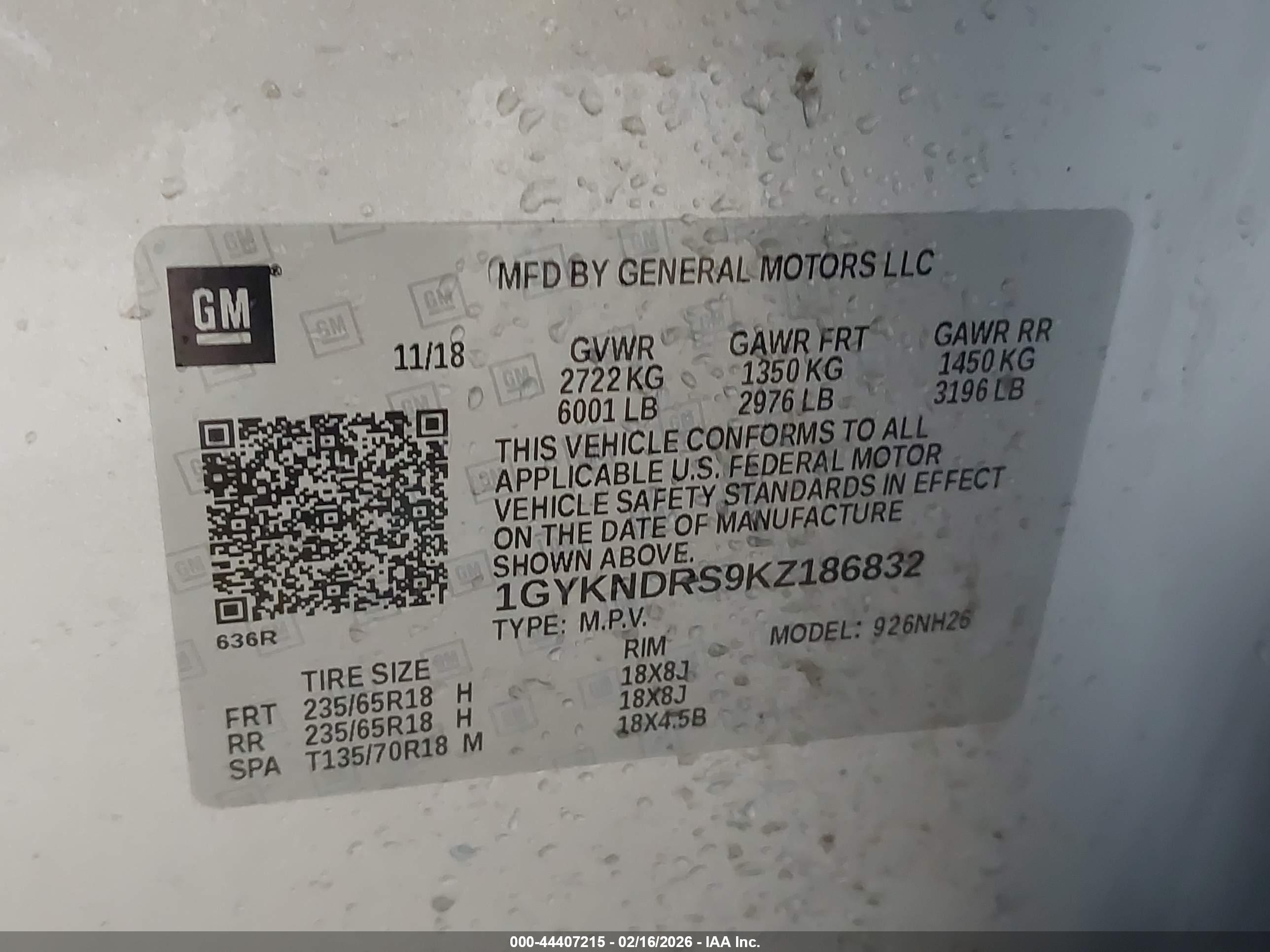 CADILLAC XT5 image 9