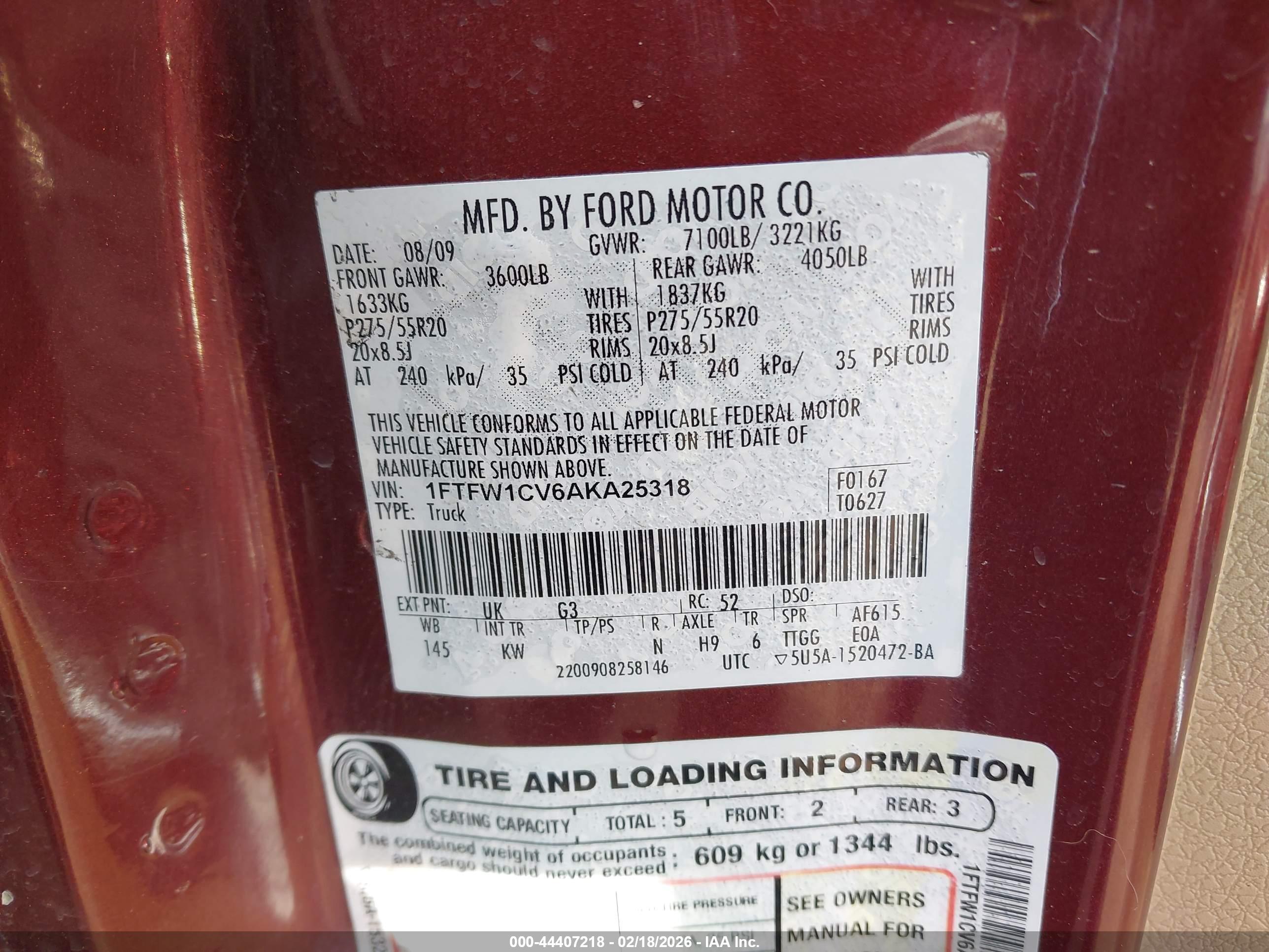 FORD F-150 image 9
