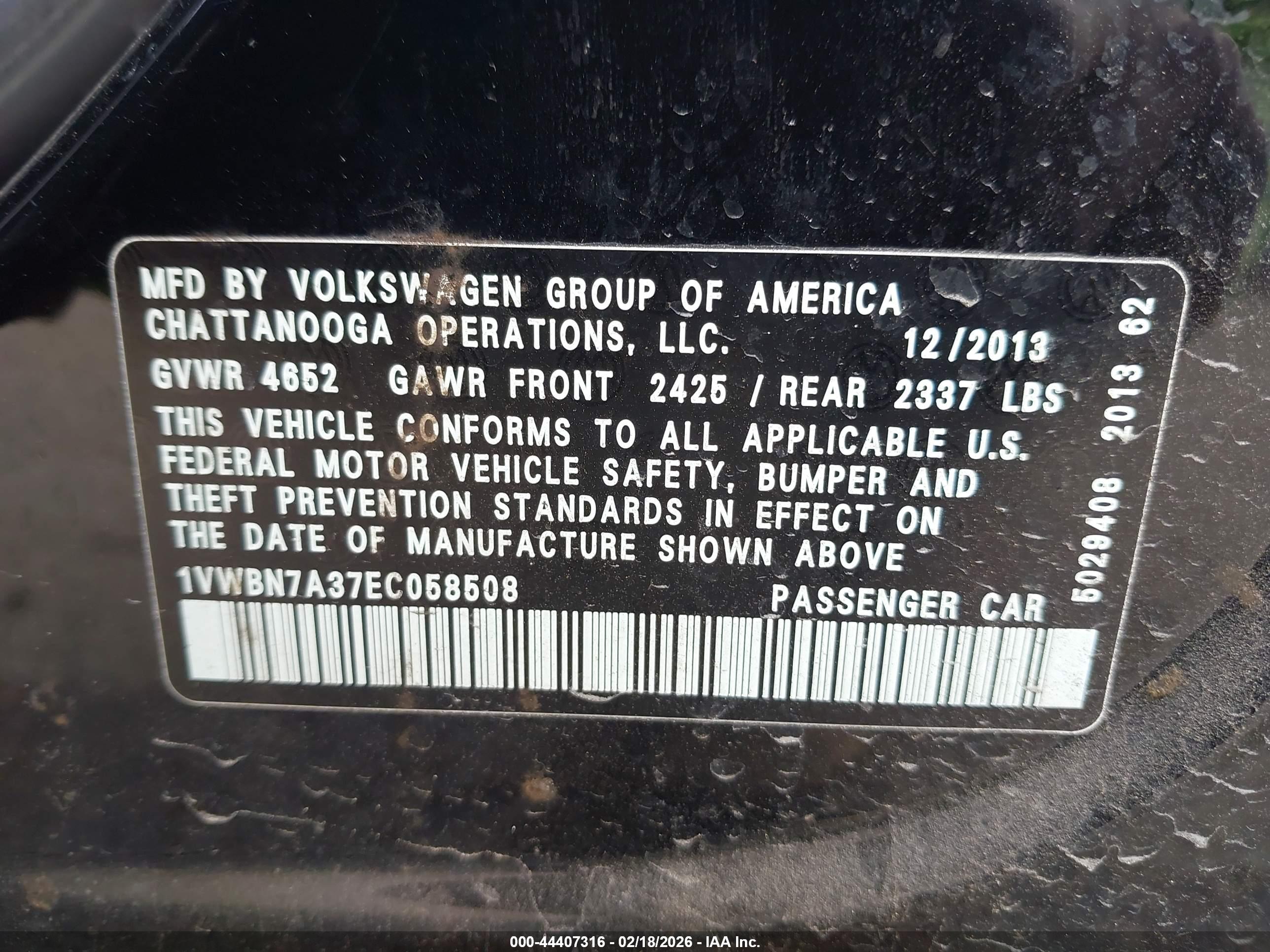 VOLKSWAGEN PASSAT image 9