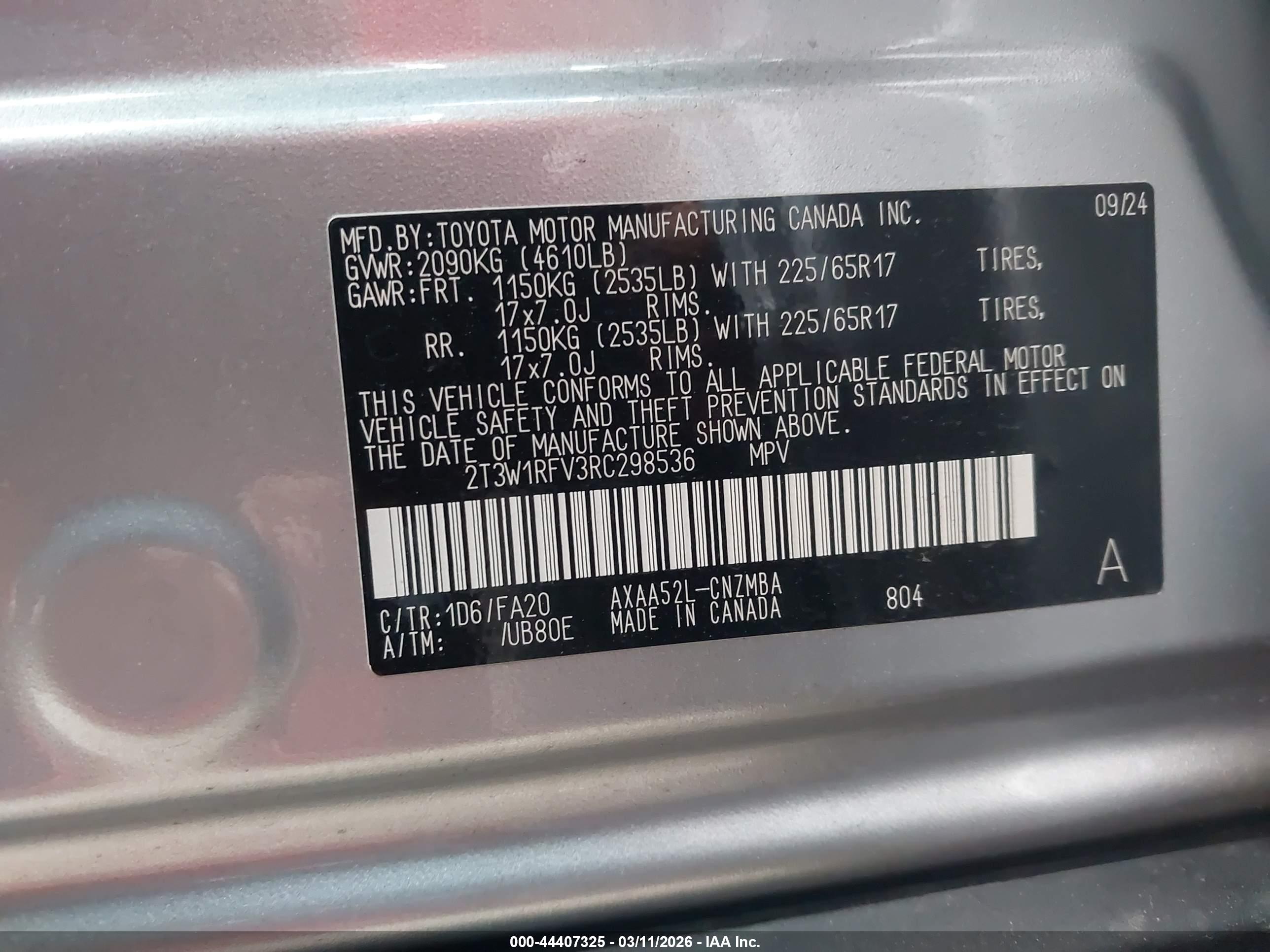 TOYOTA RAV4 image 9