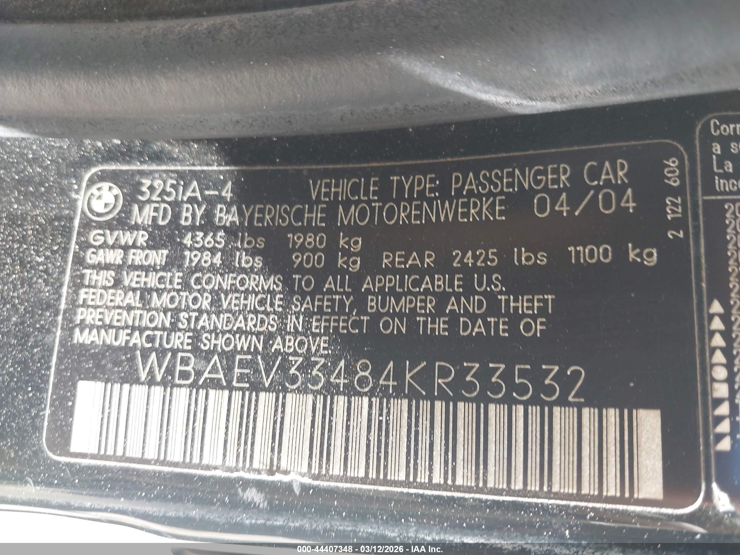 BMW 325I image 9