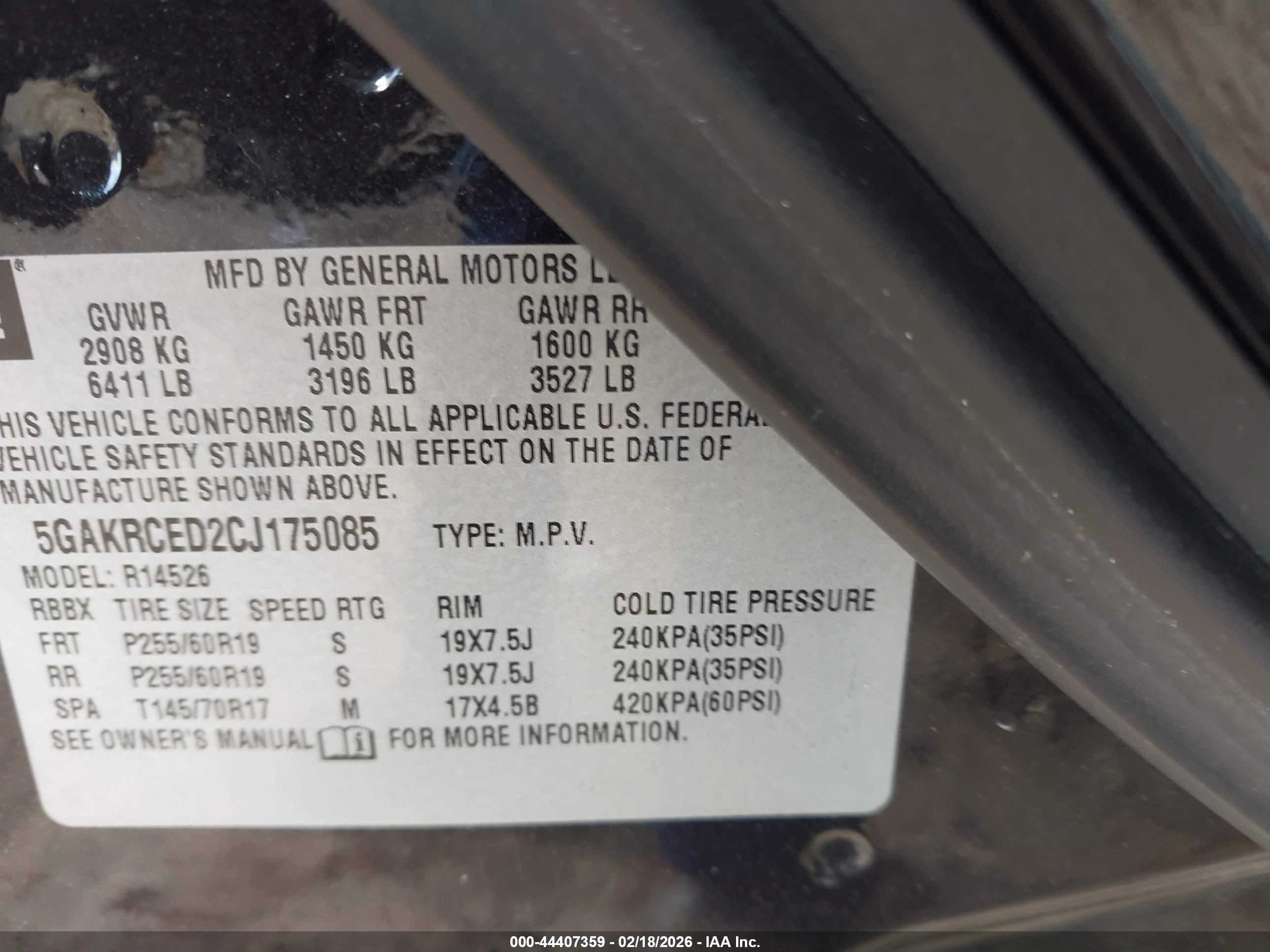 BUICK ENCLAVE image 9