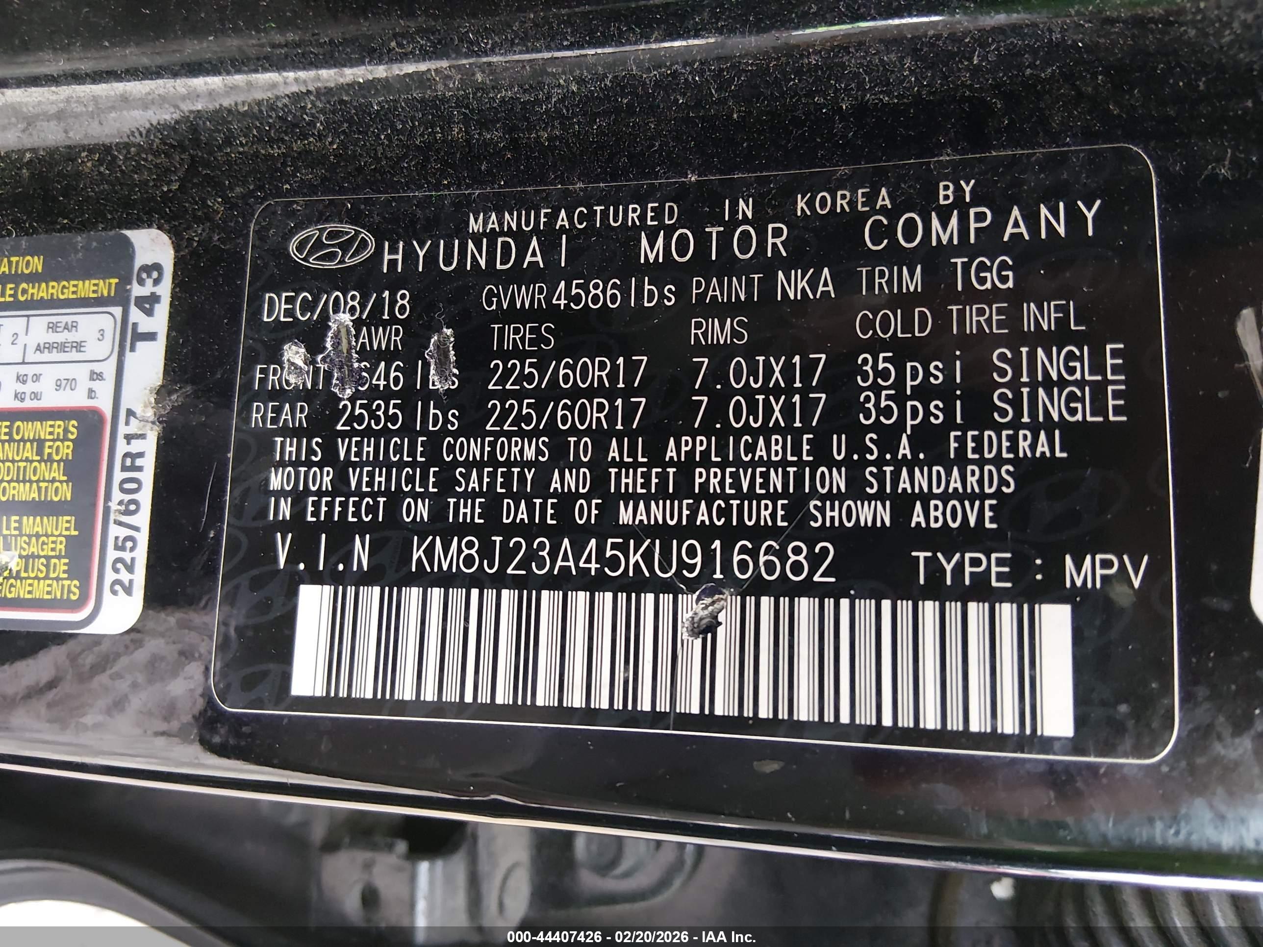 HYUNDAI TUCSON image 9