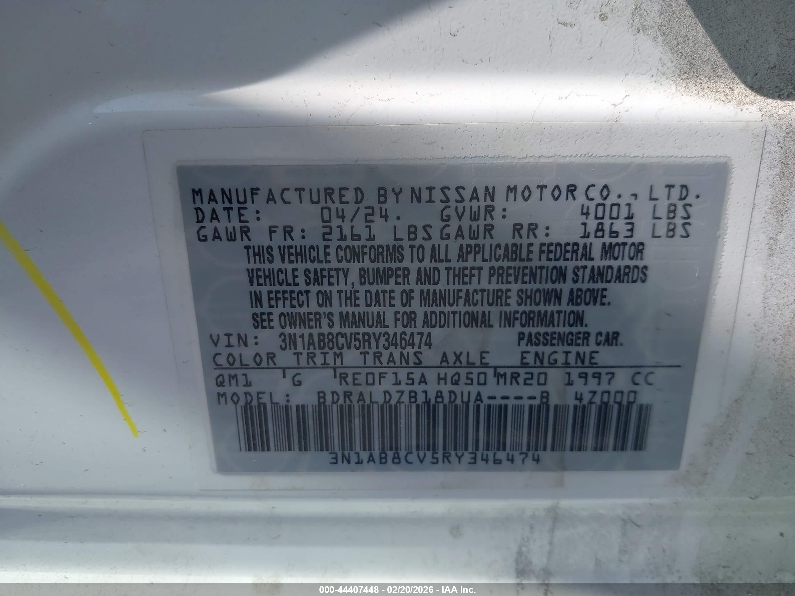 NISSAN SENTRA image 9