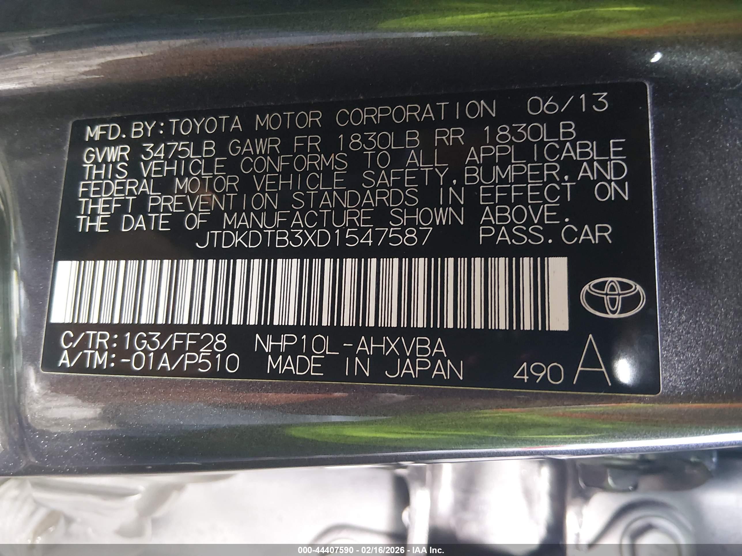 TOYOTA PRIUS image 9