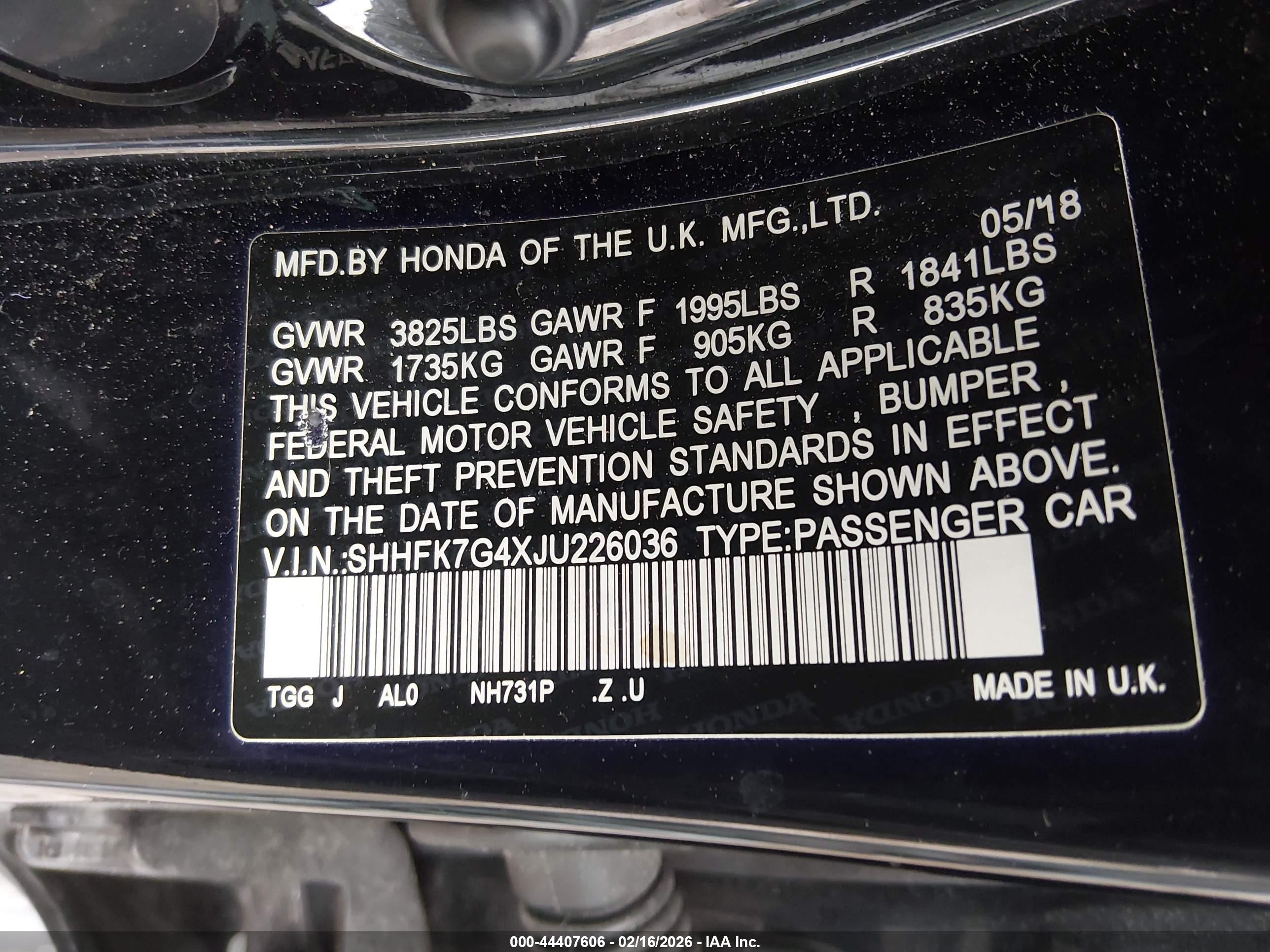 HONDA CIVIC image 9