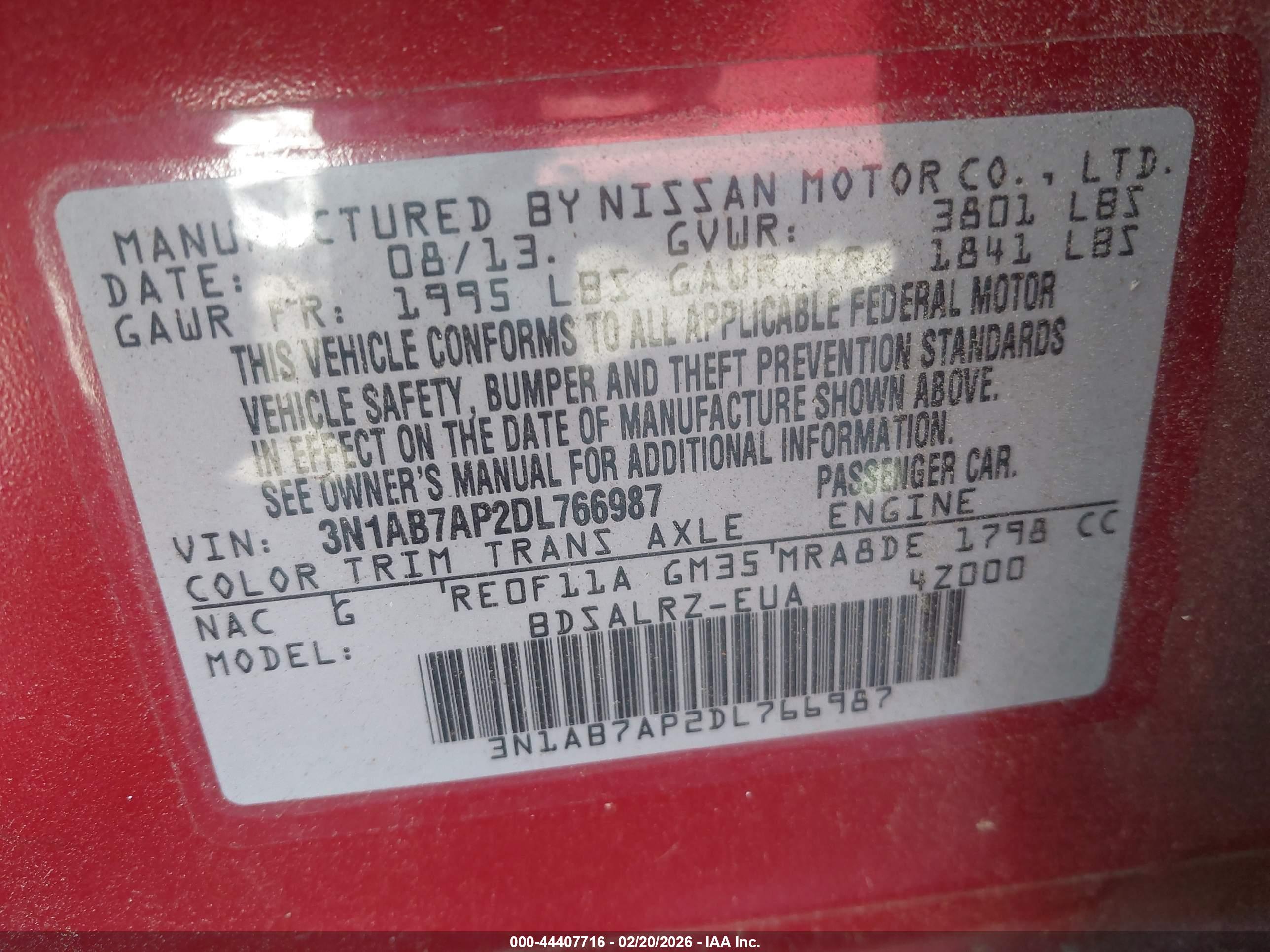 NISSAN SENTRA image 9
