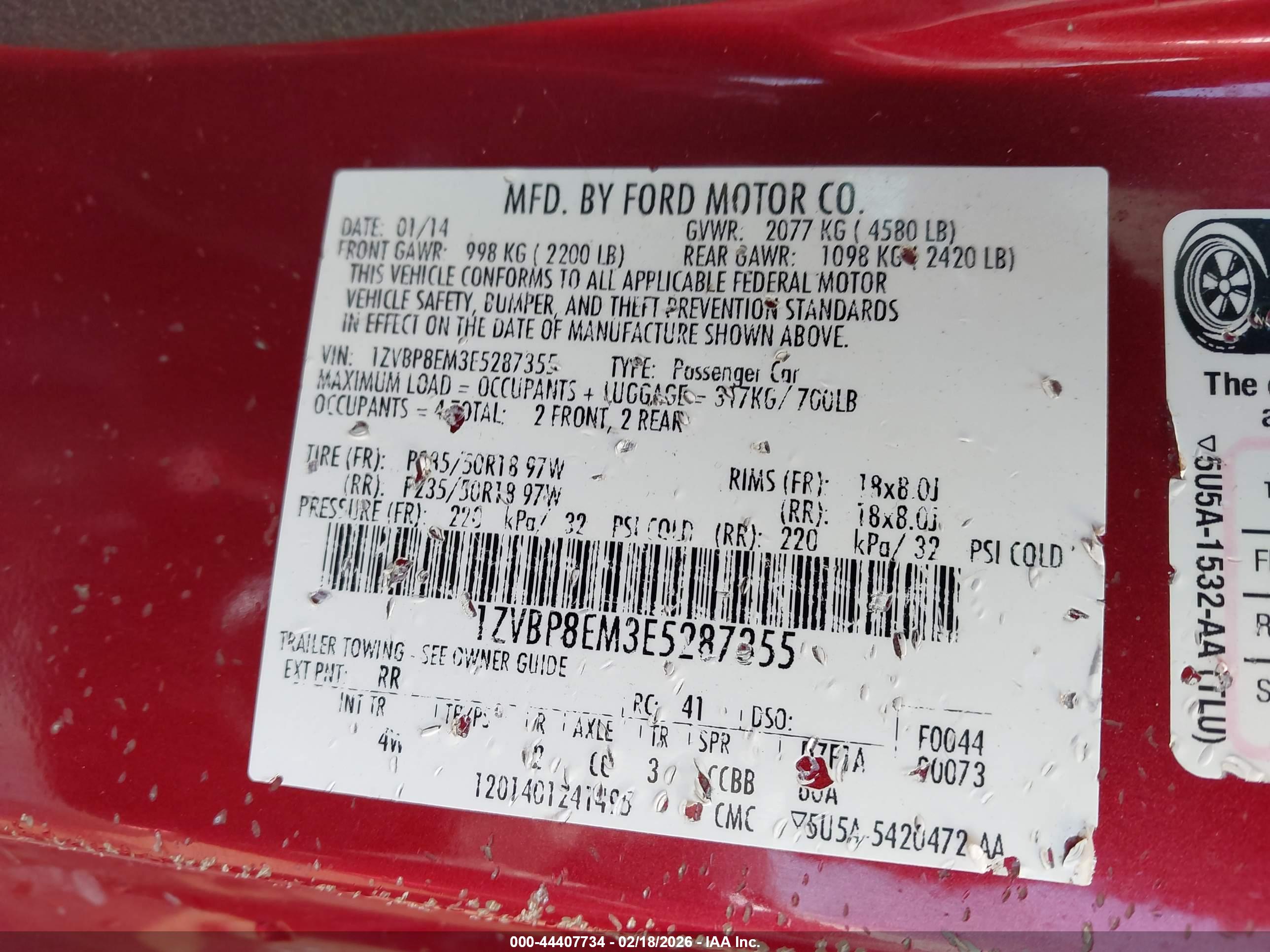 FORD MUSTANG image 9