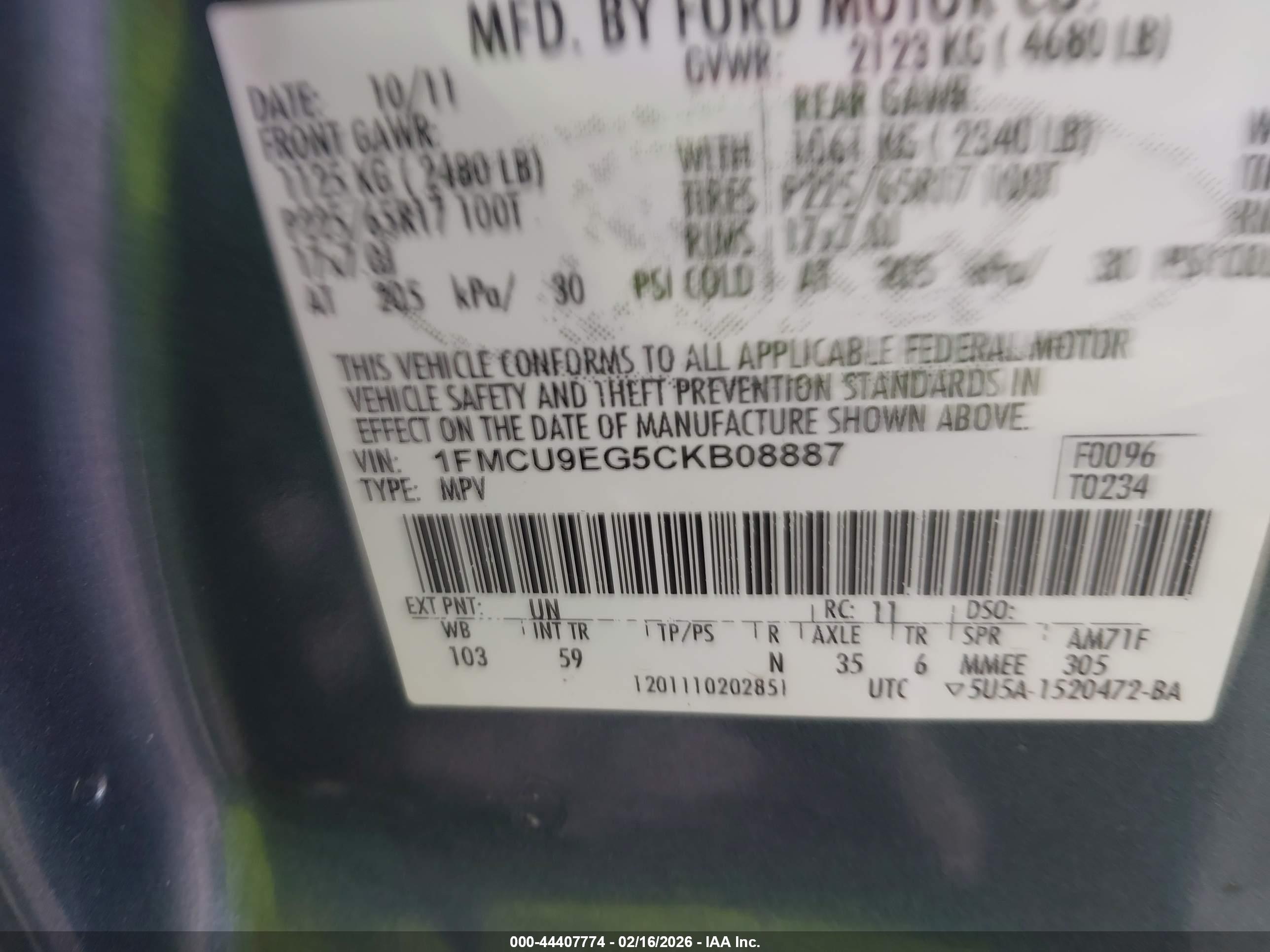 FORD ESCAPE image 9