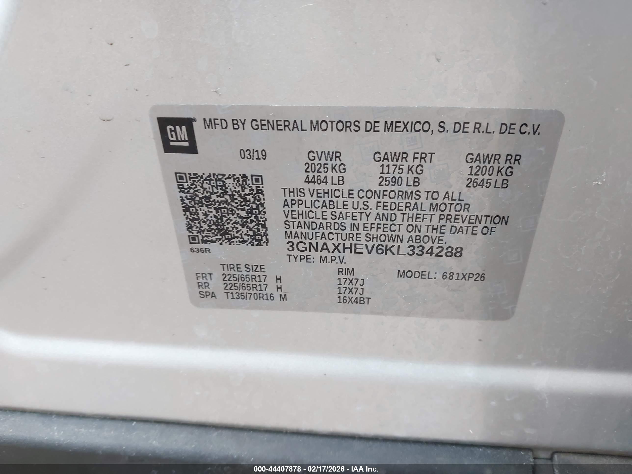 CHEVROLET EQUINOX image 9