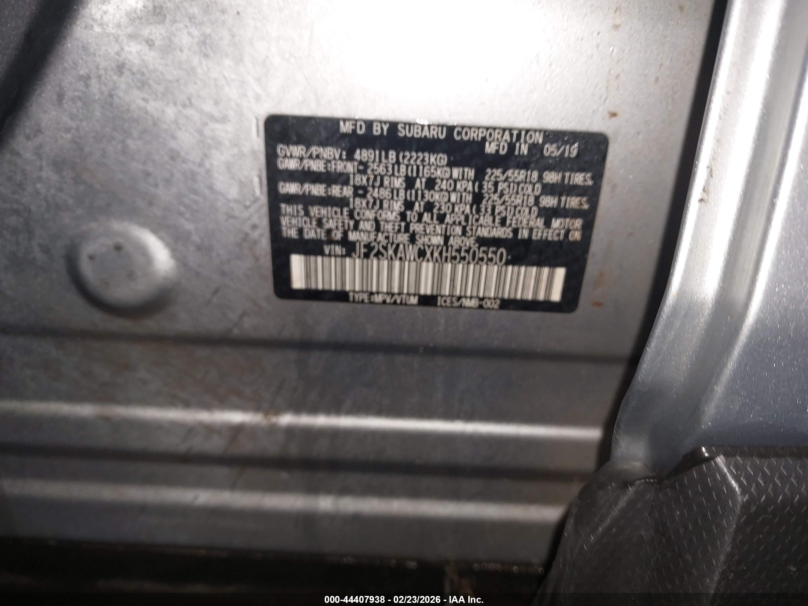 SUBARU FORESTER image 9