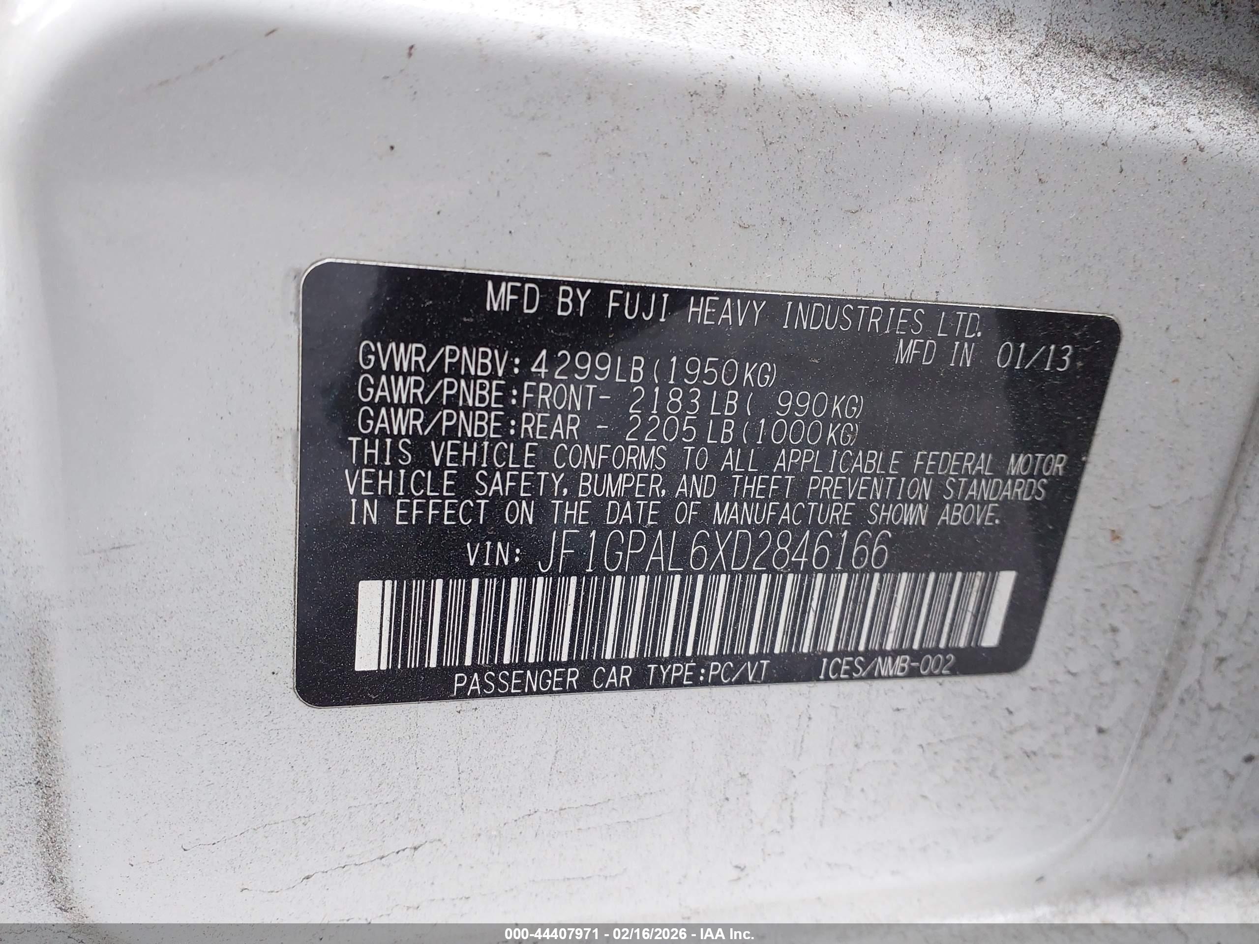 SUBARU IMPREZA image 9