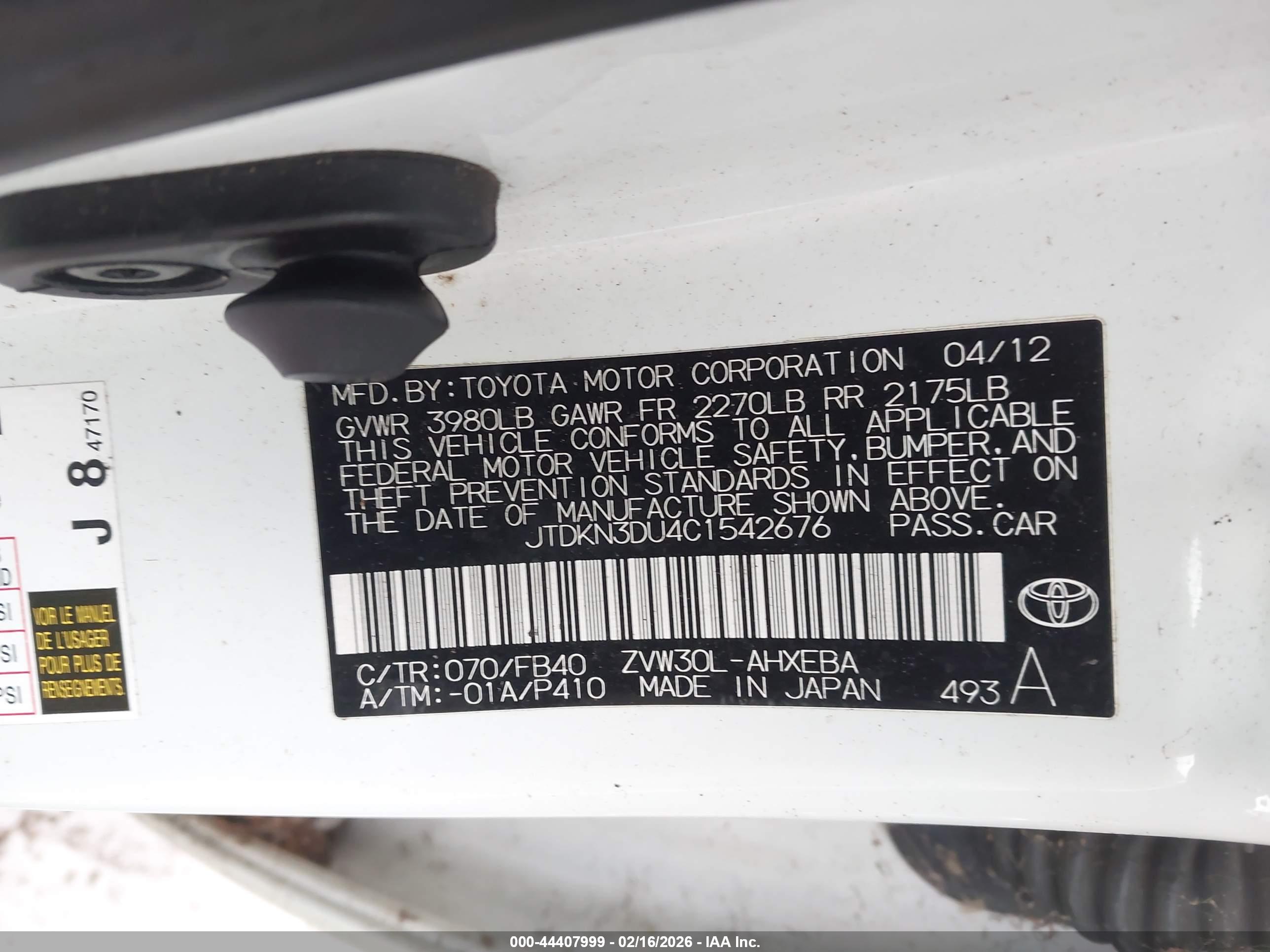 TOYOTA PRIUS image 9