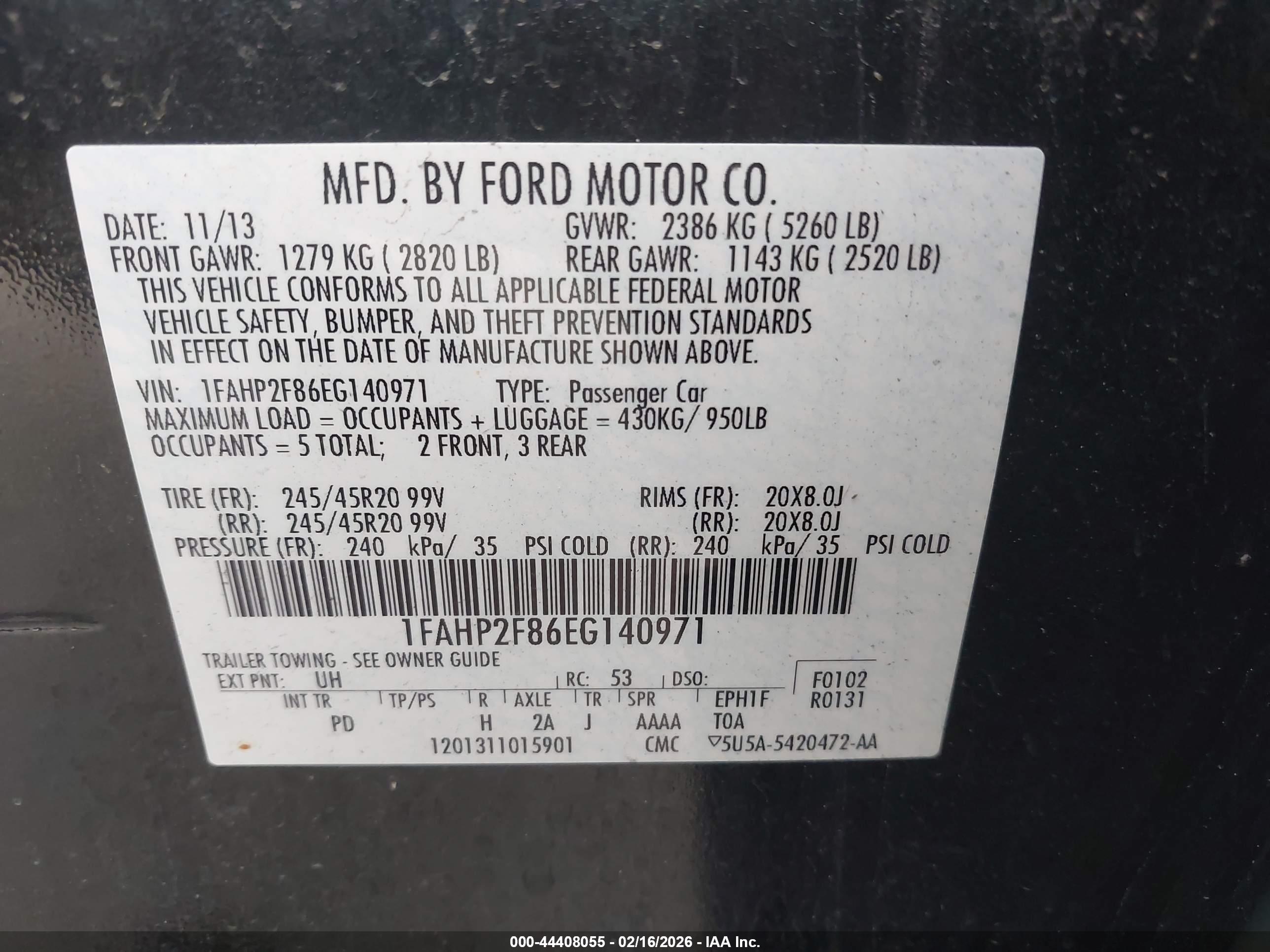 FORD TAURUS image 9