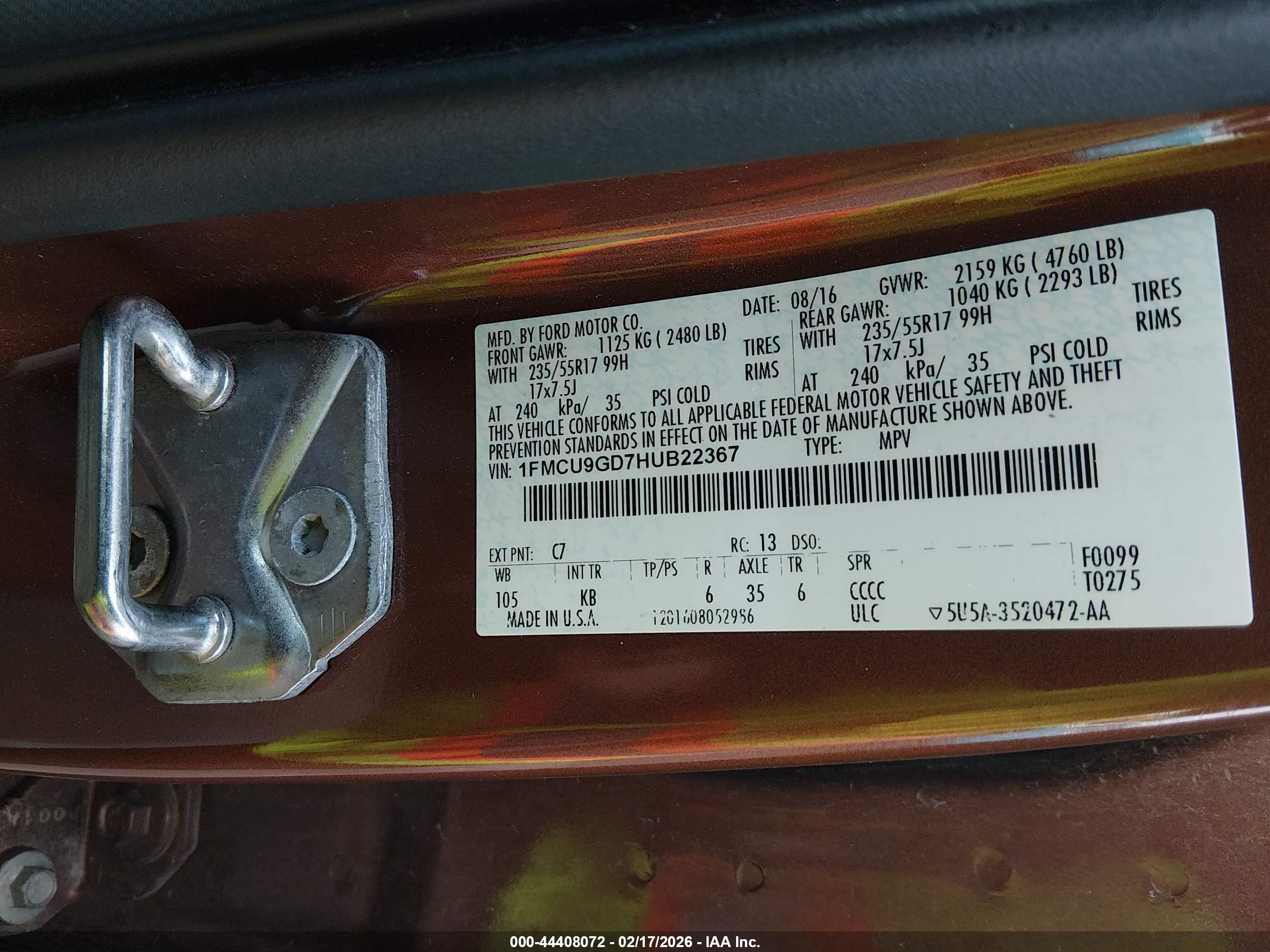 FORD ESCAPE image 9