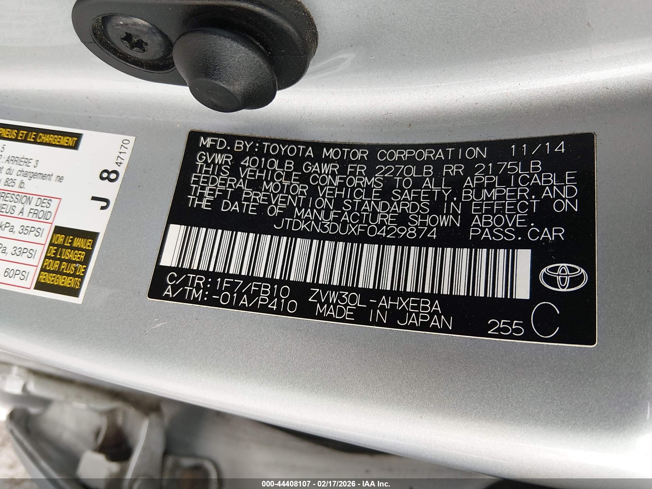 TOYOTA PRIUS image 9