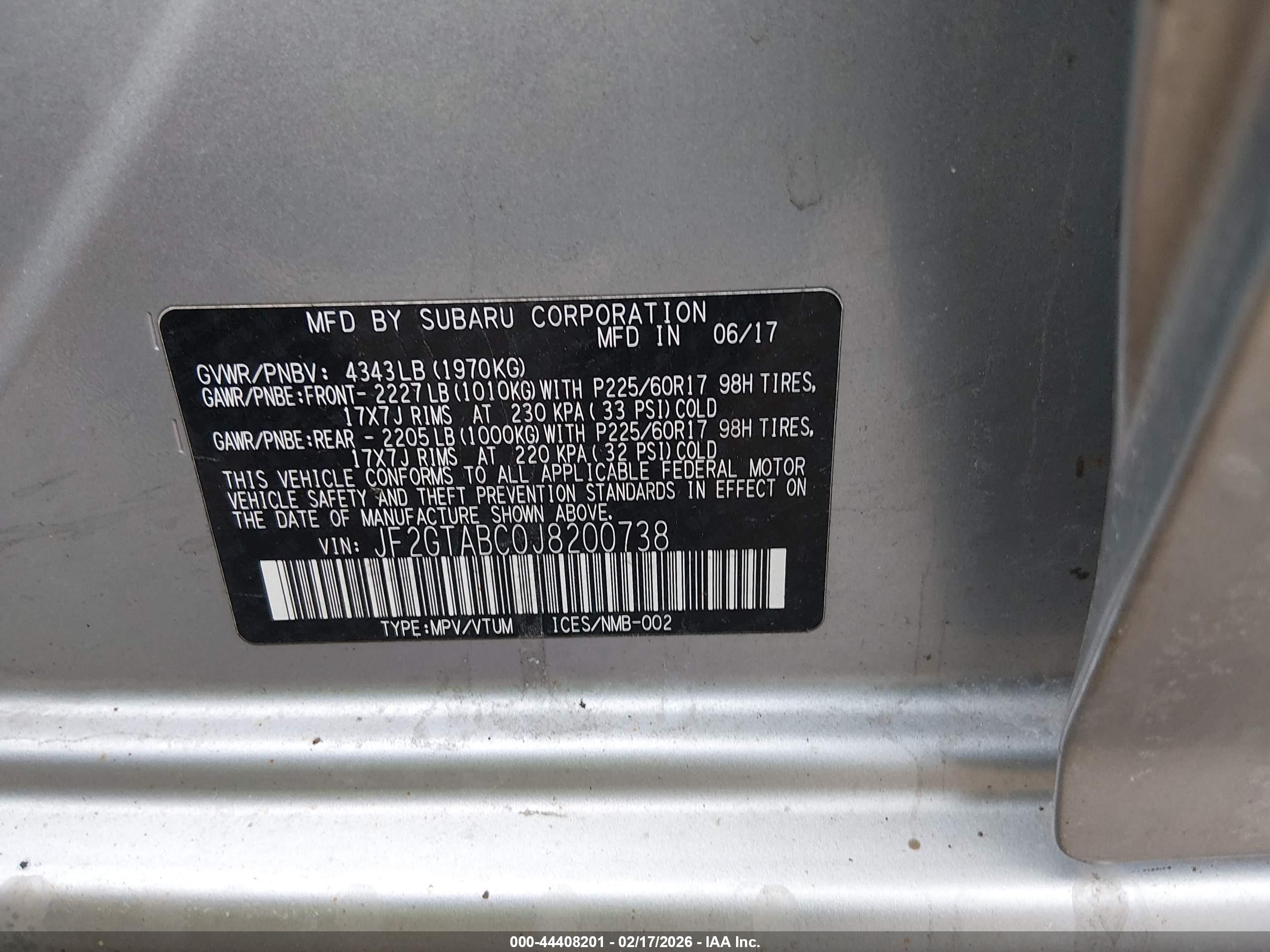 SUBARU CROSSTREK image 9